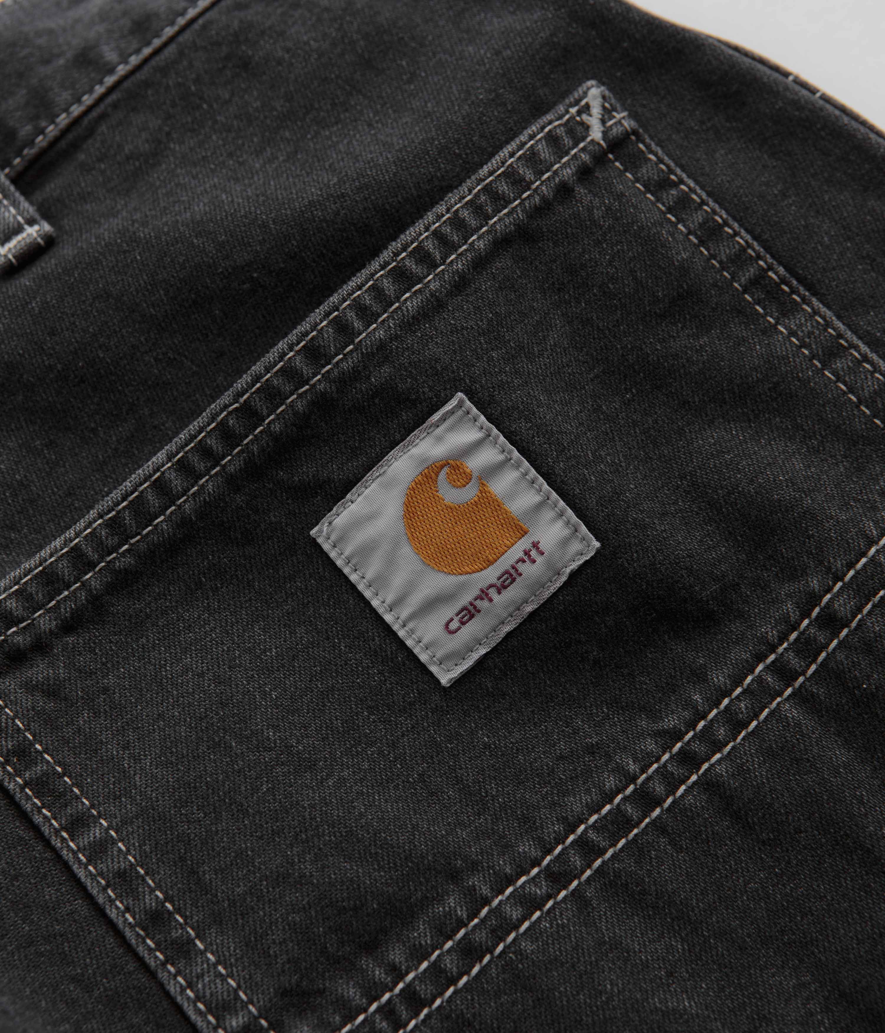 Carhartt Simple Pants - Heavy Stone Washed Black - Image 7