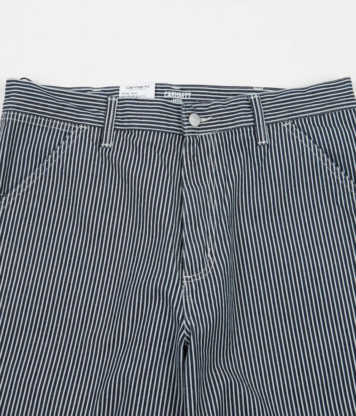 Carhartt Single Knee Pants - Blue / White - Image 2