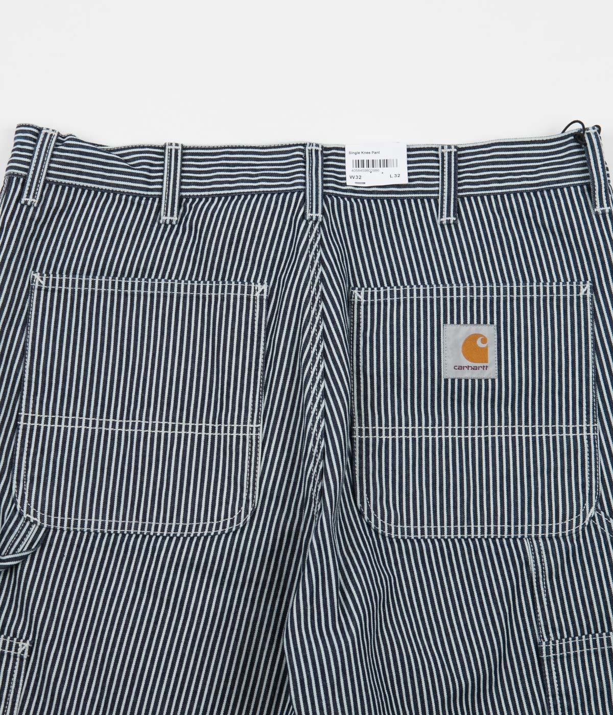 Carhartt Single Knee Pants - Blue / White - Image 3