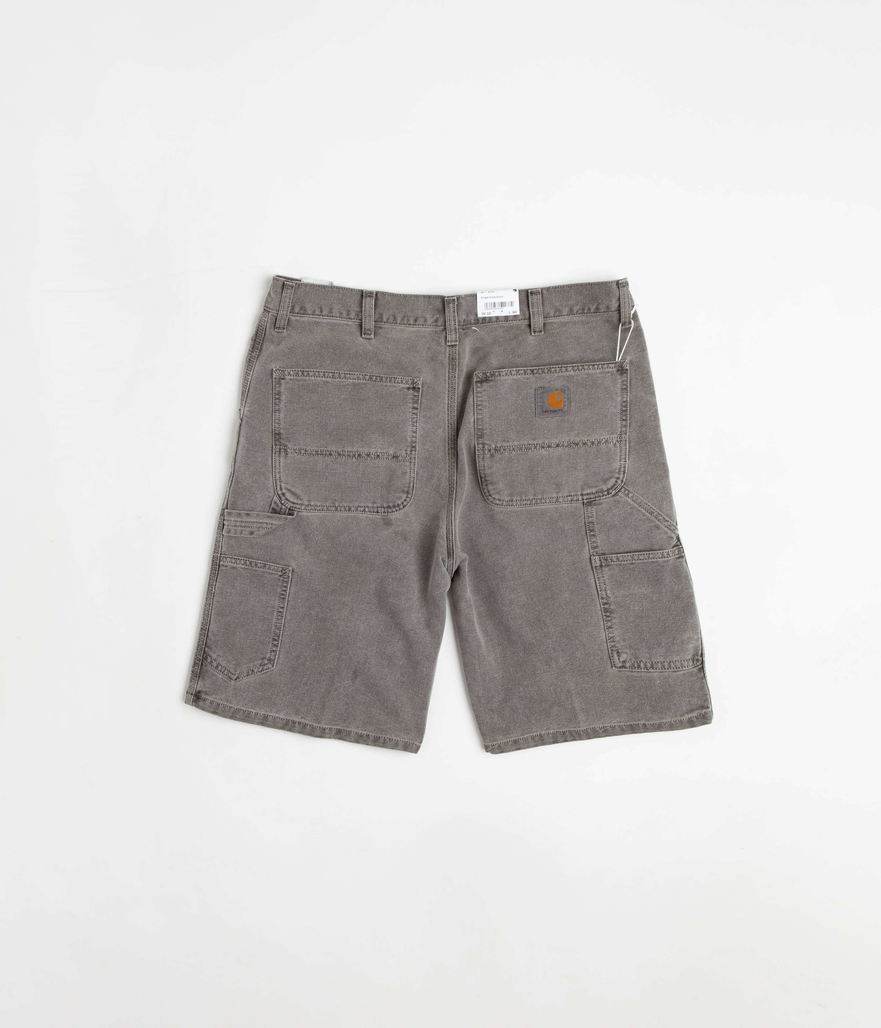 Carhartt Single Knee Shorts - Faded Black - Image 3