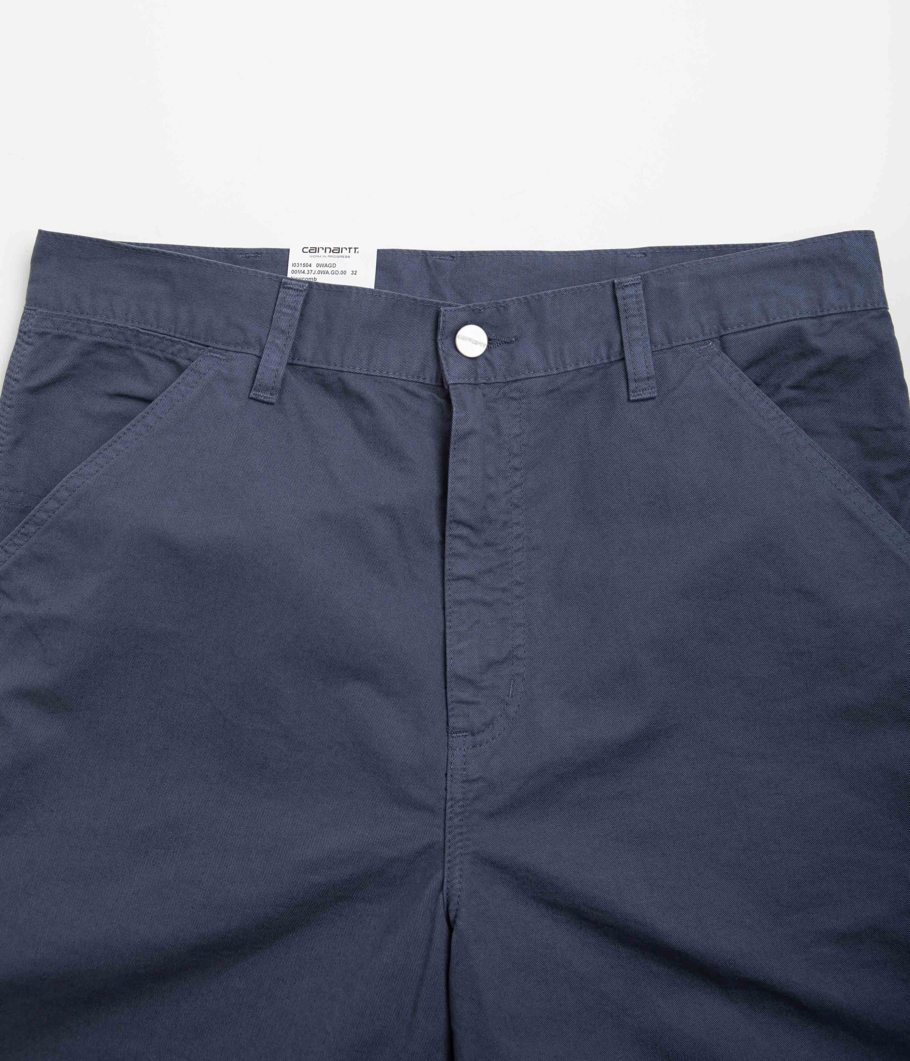 Carhartt Single Knee Shorts - Storm Blue - Image 4