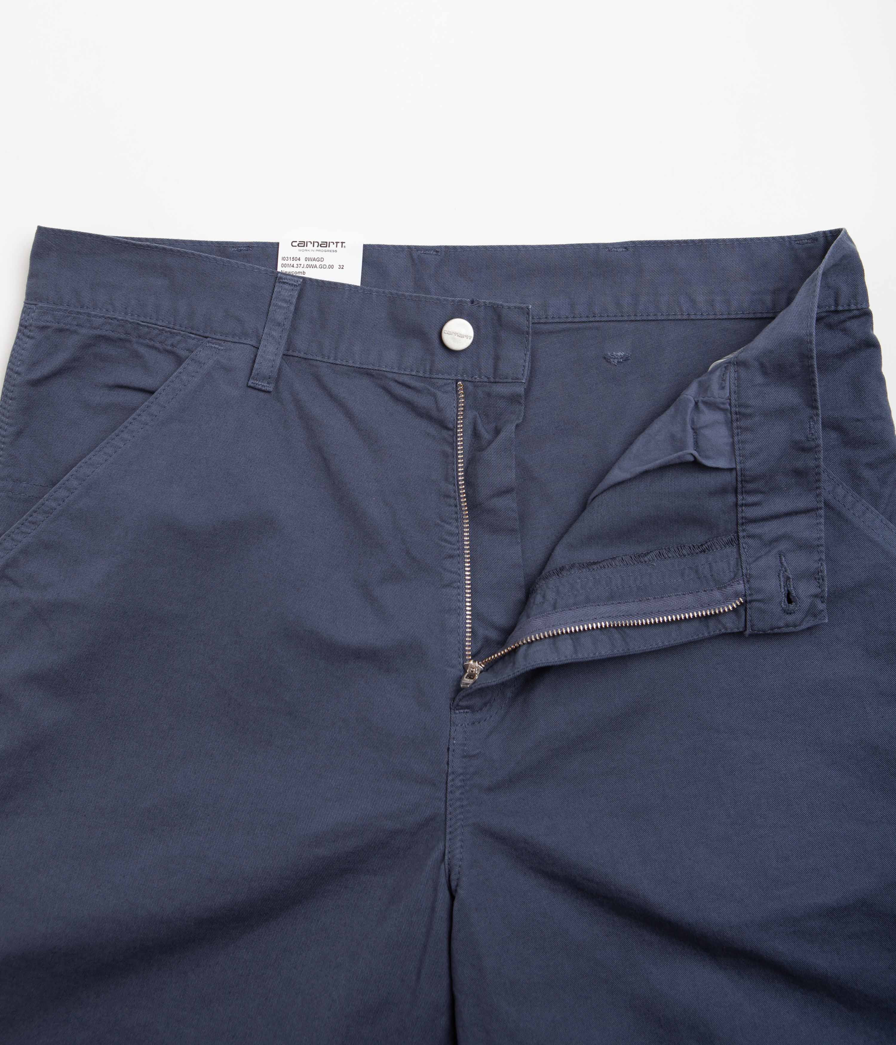Carhartt Single Knee Shorts - Storm Blue - Image 5