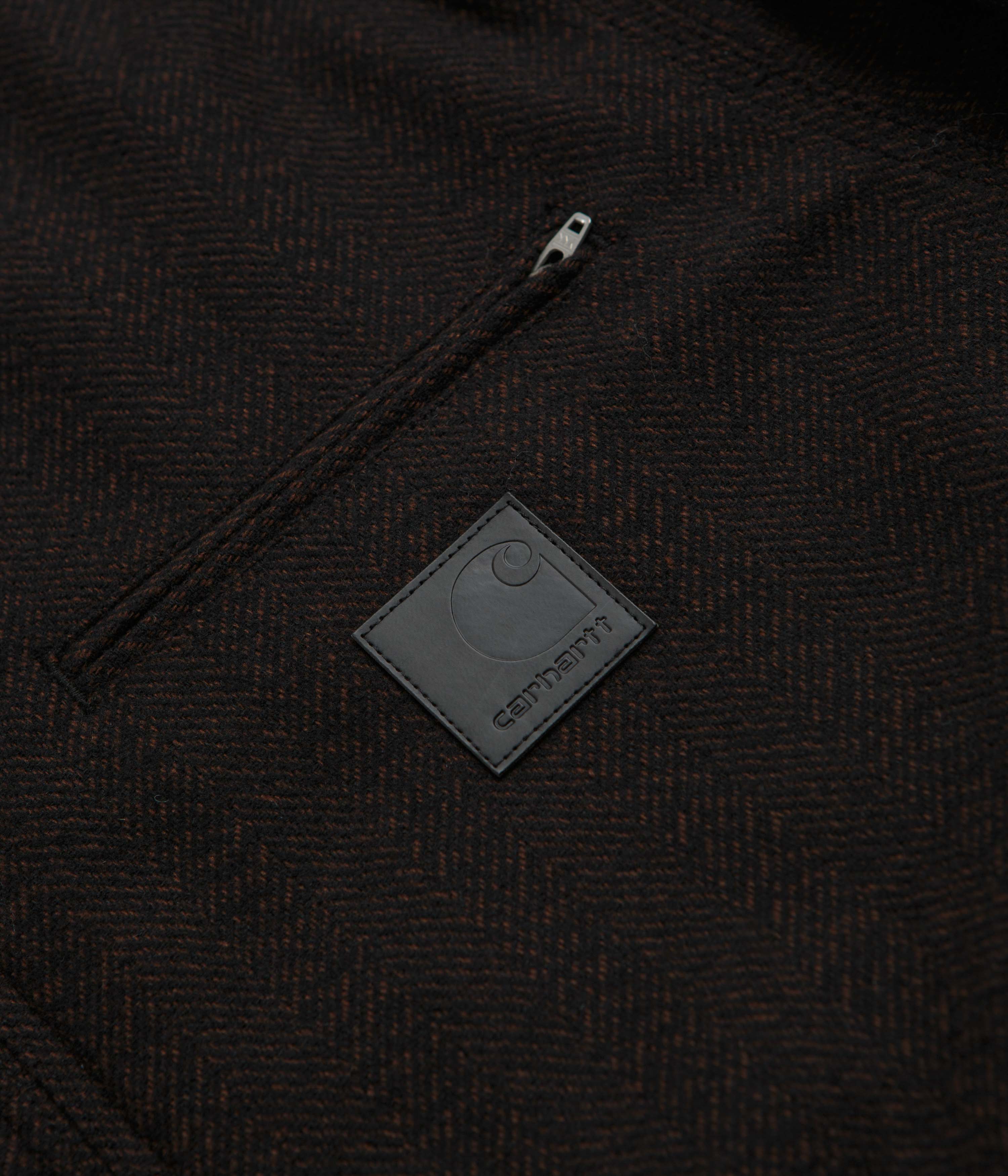 Carhartt Truman Coat - Chocolate / Black - Image 5