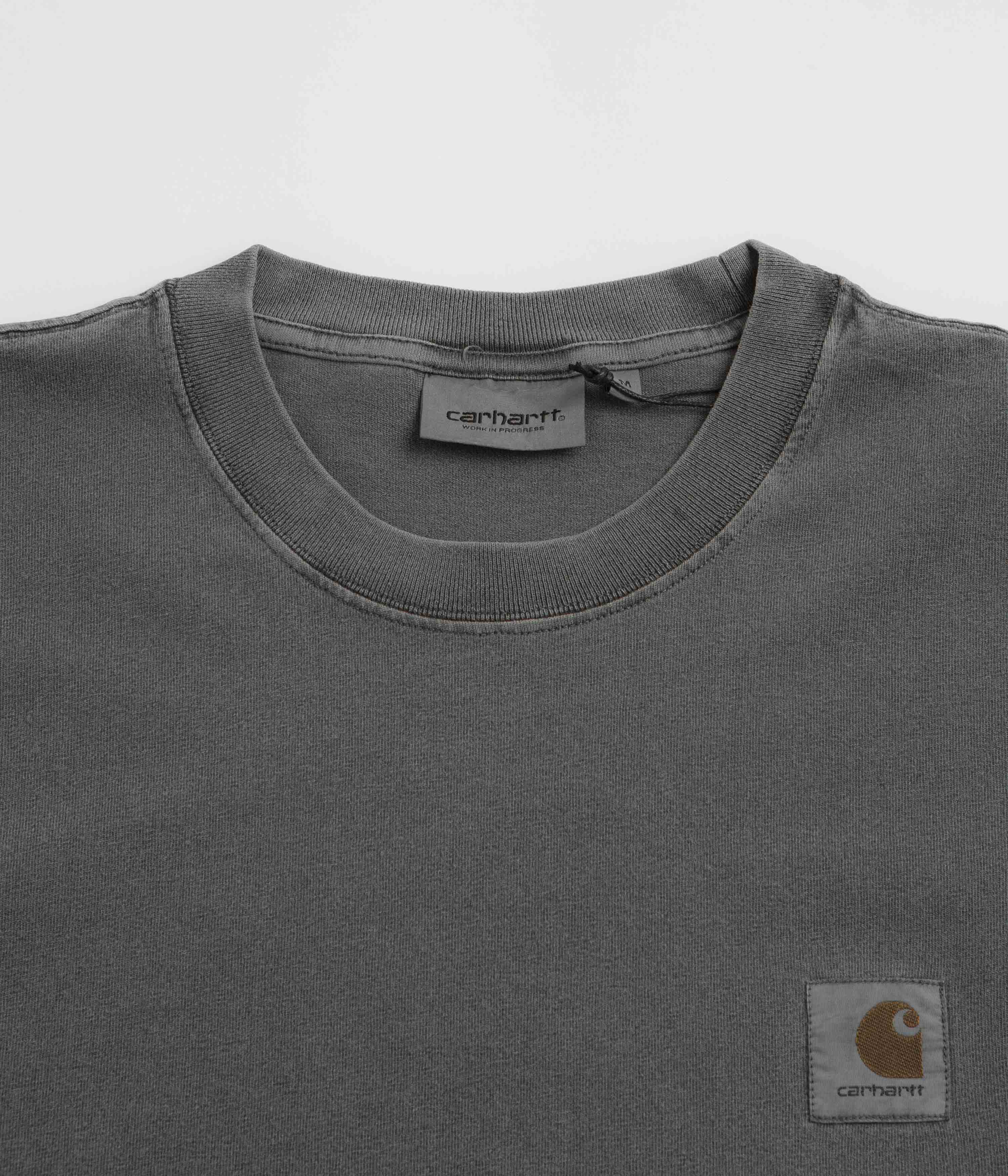 Carhartt Vista Long Sleeve T-Shirt - Black - Image 2