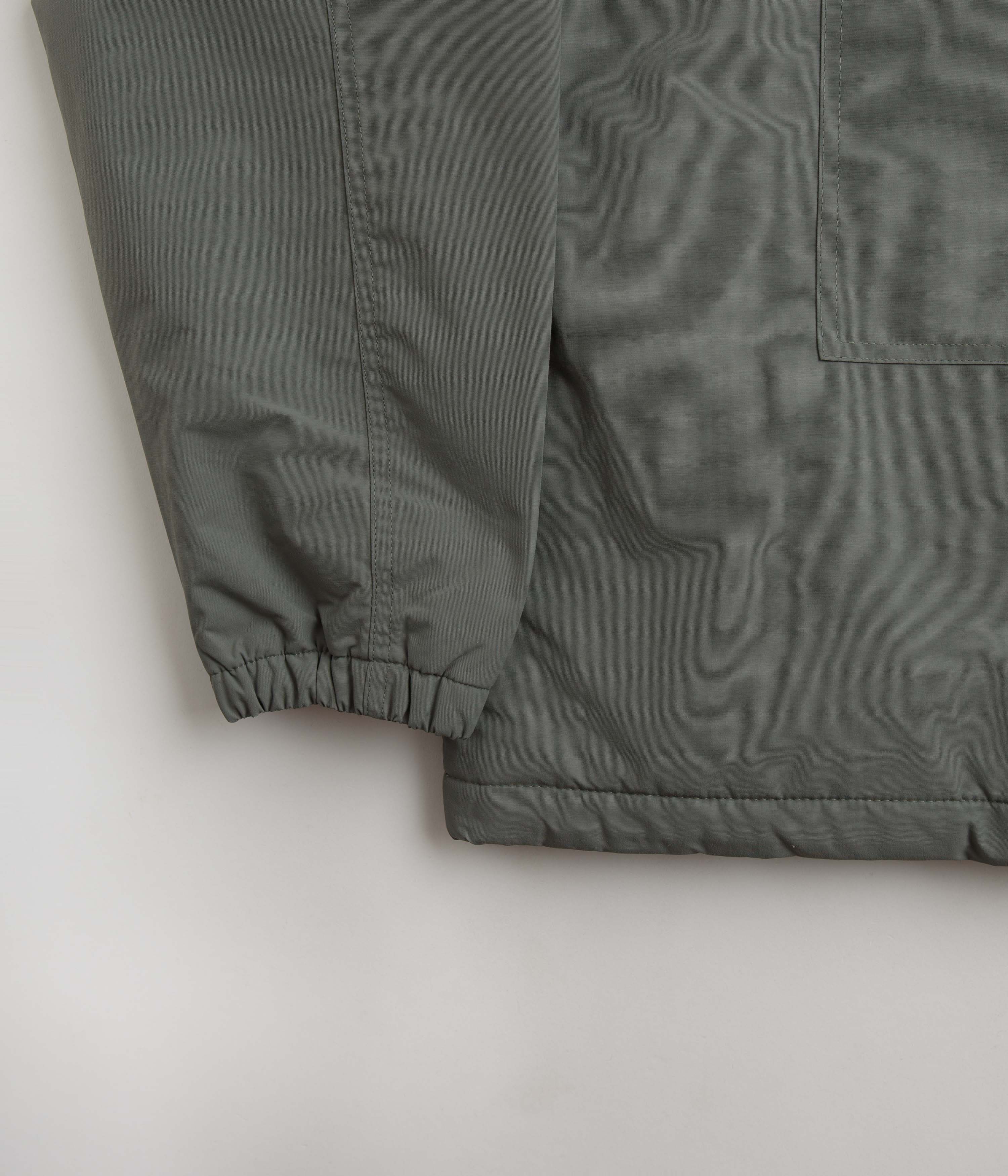 Carhartt Windbreaker Pullover Jacket - Smoke Green / Black - Image 2