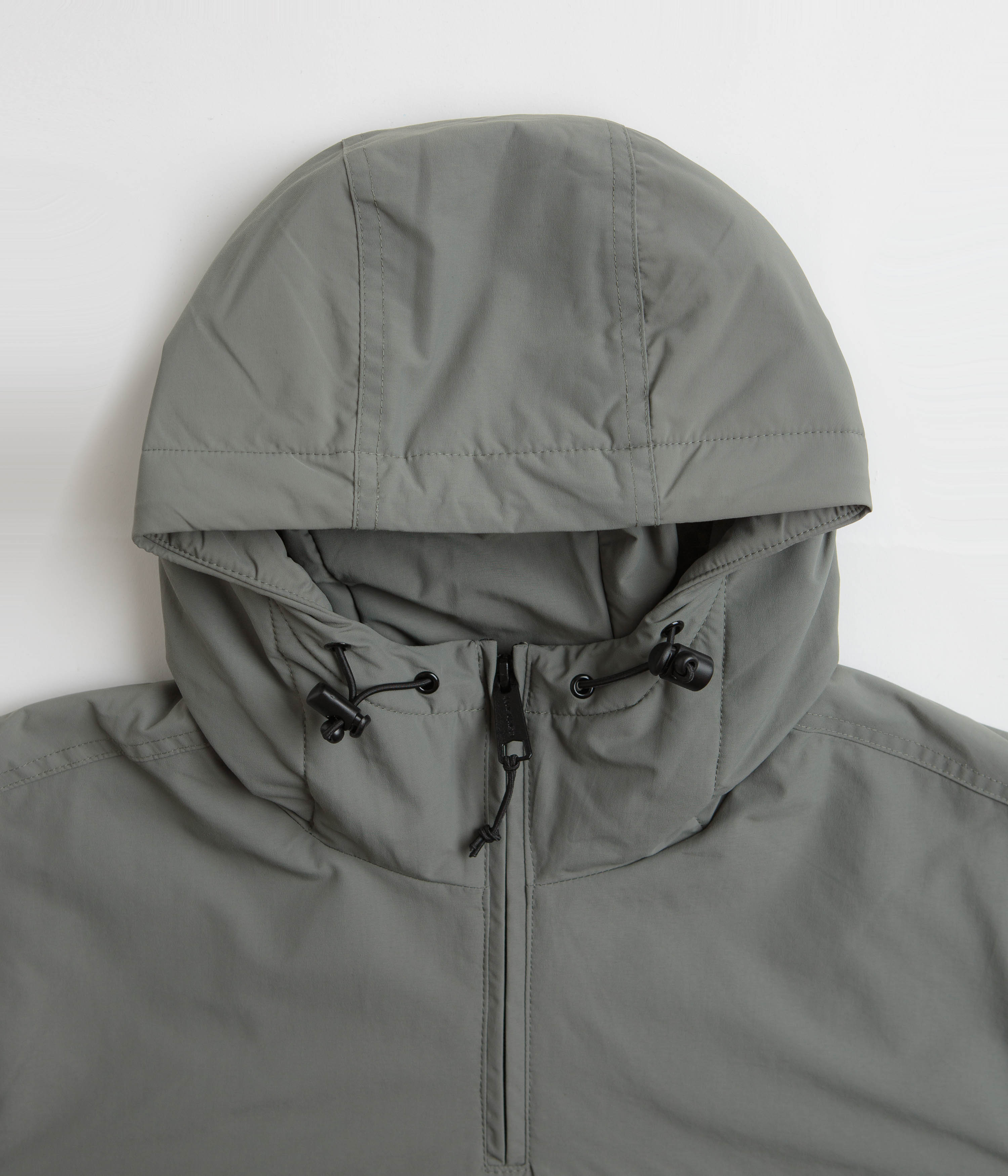 Carhartt Windbreaker Pullover Jacket - Smoke Green / Black - Image 4