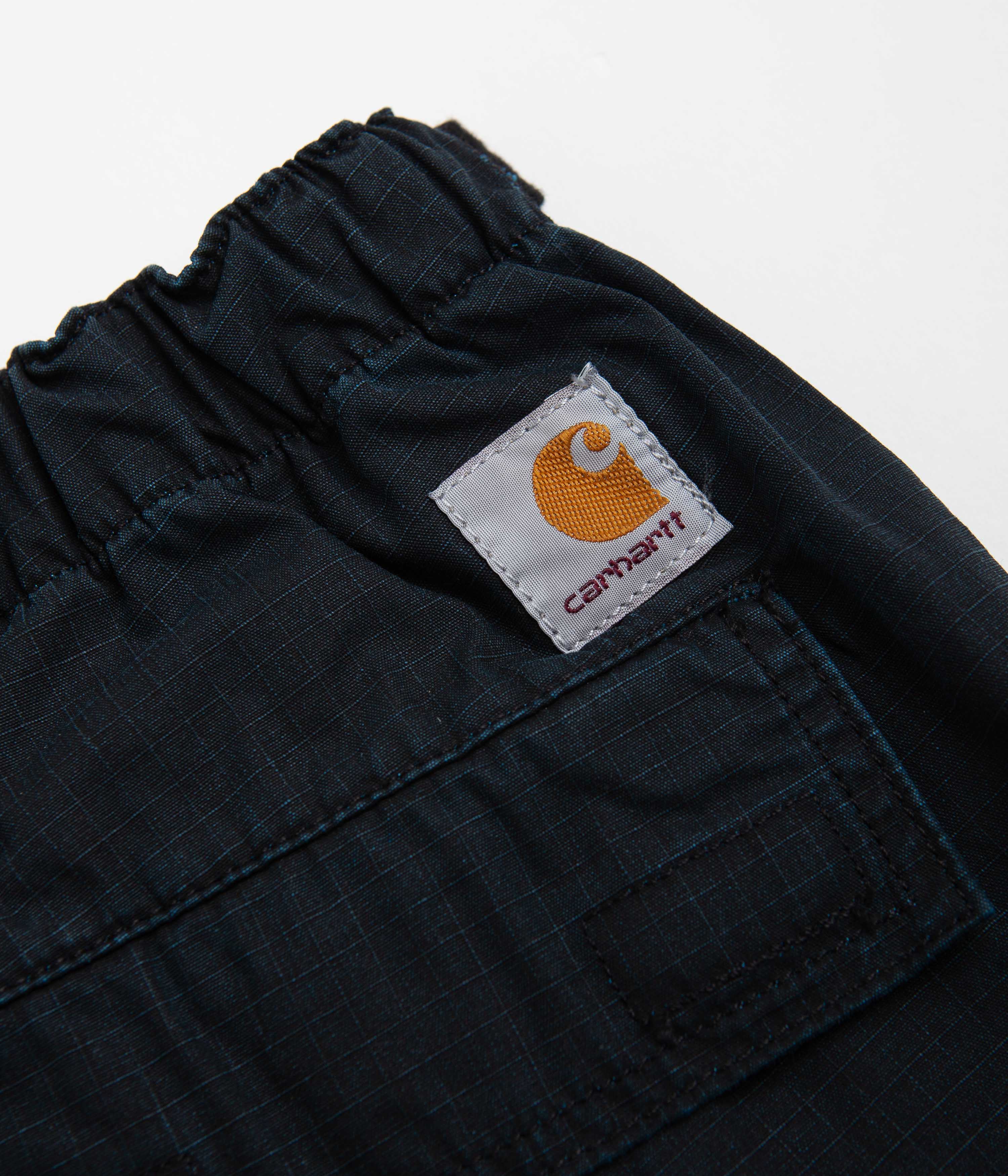 Carhartt Wynton Shorts - Black / Amalfi - Image 7