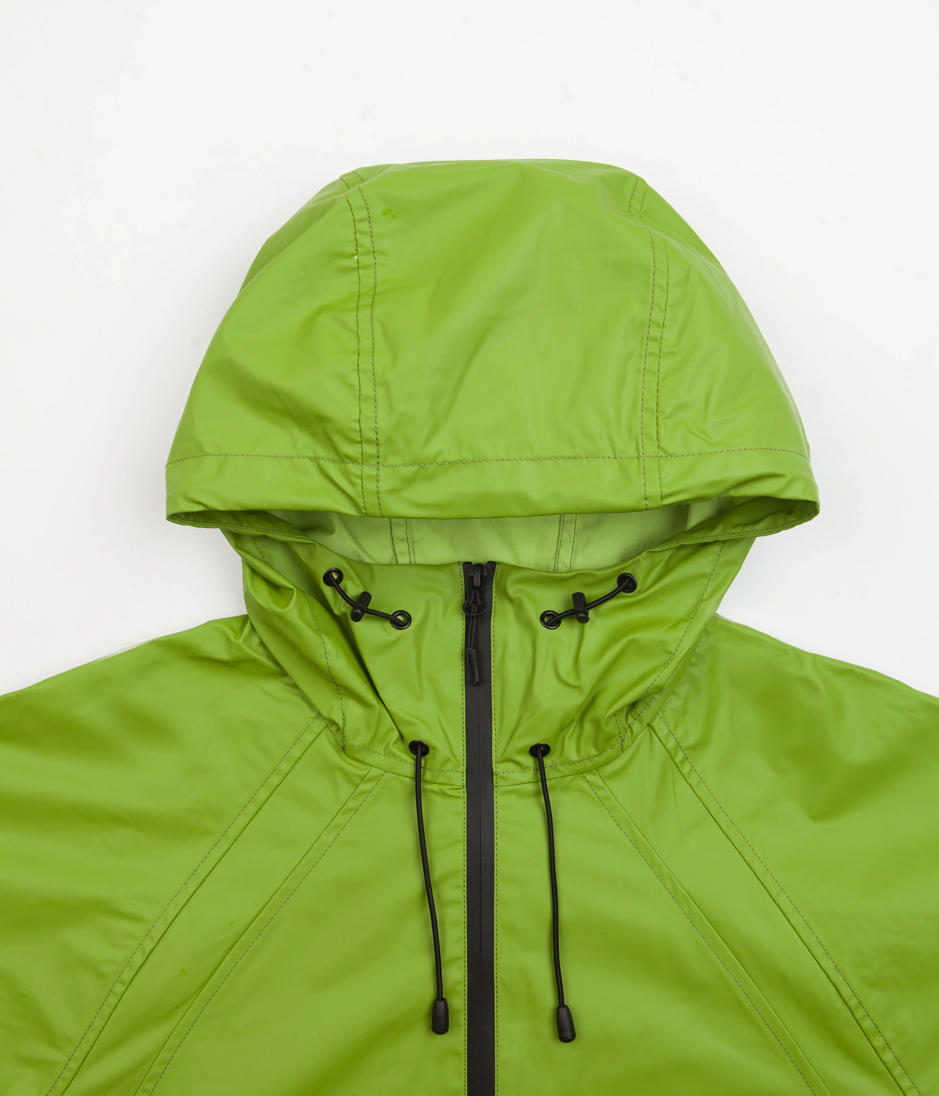 Carrier Goods Waxed Elements Full Zip Jacket - Lima Bean - Image 5