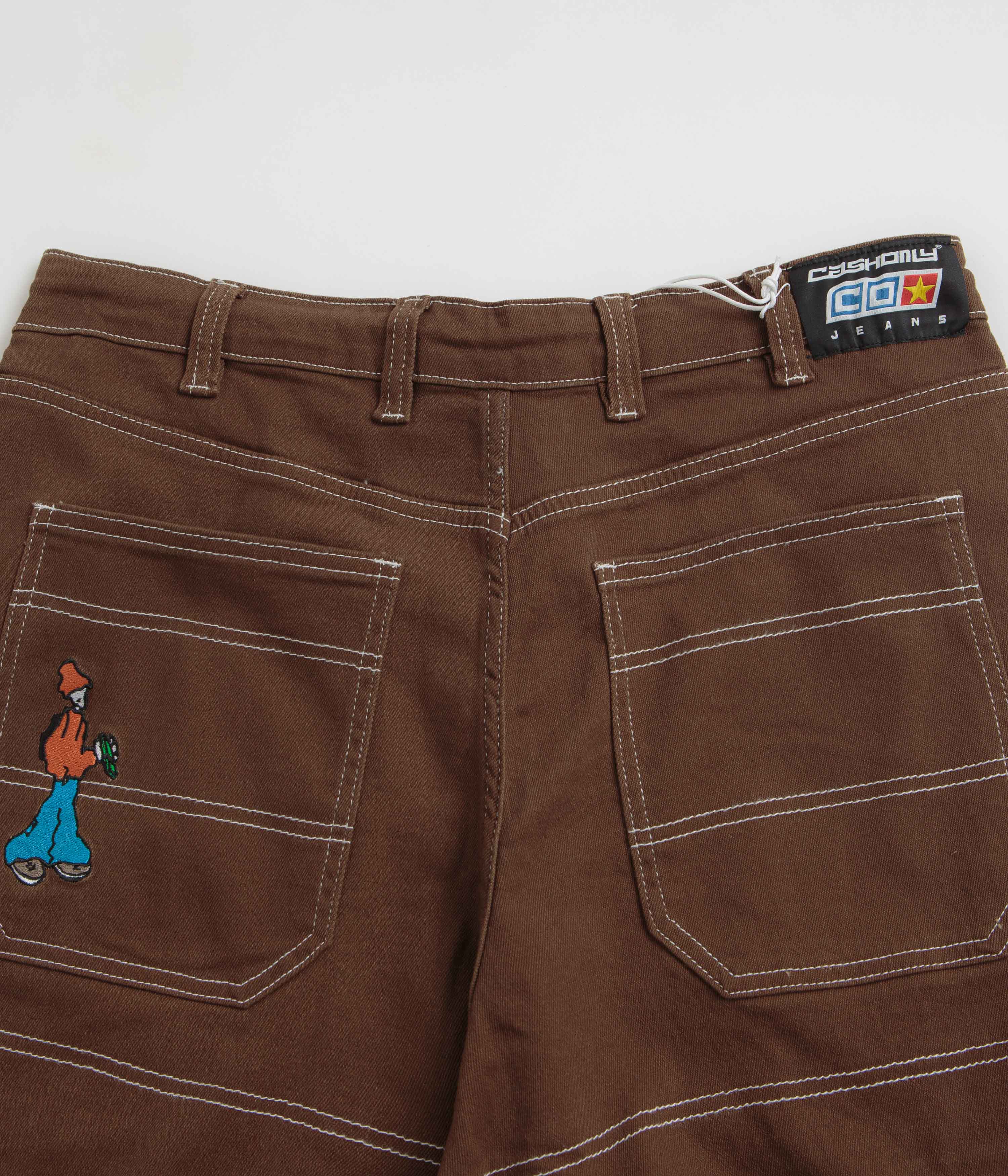 Cash Only Aleka Cargo Jeans - Brown - Image 7