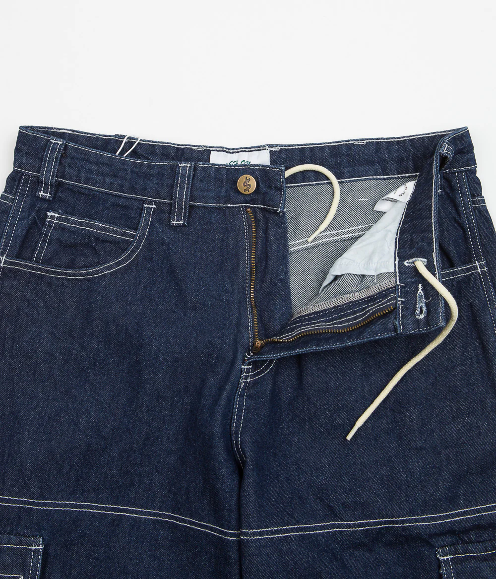 Cash Only Aleka Cargo Jeans - Dark Indigo - Image 5