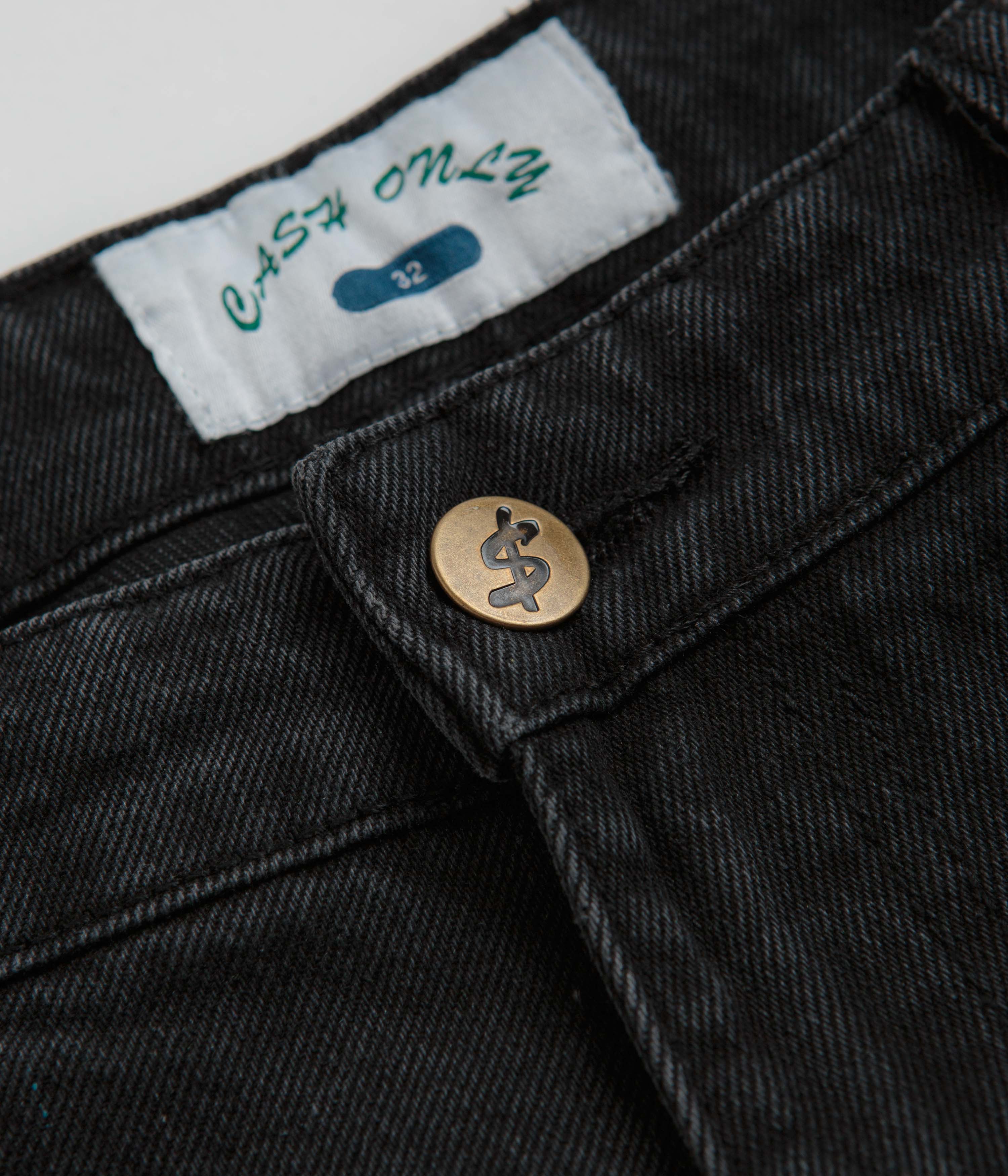 Cash Only Bone Jeans - Black - Image 6