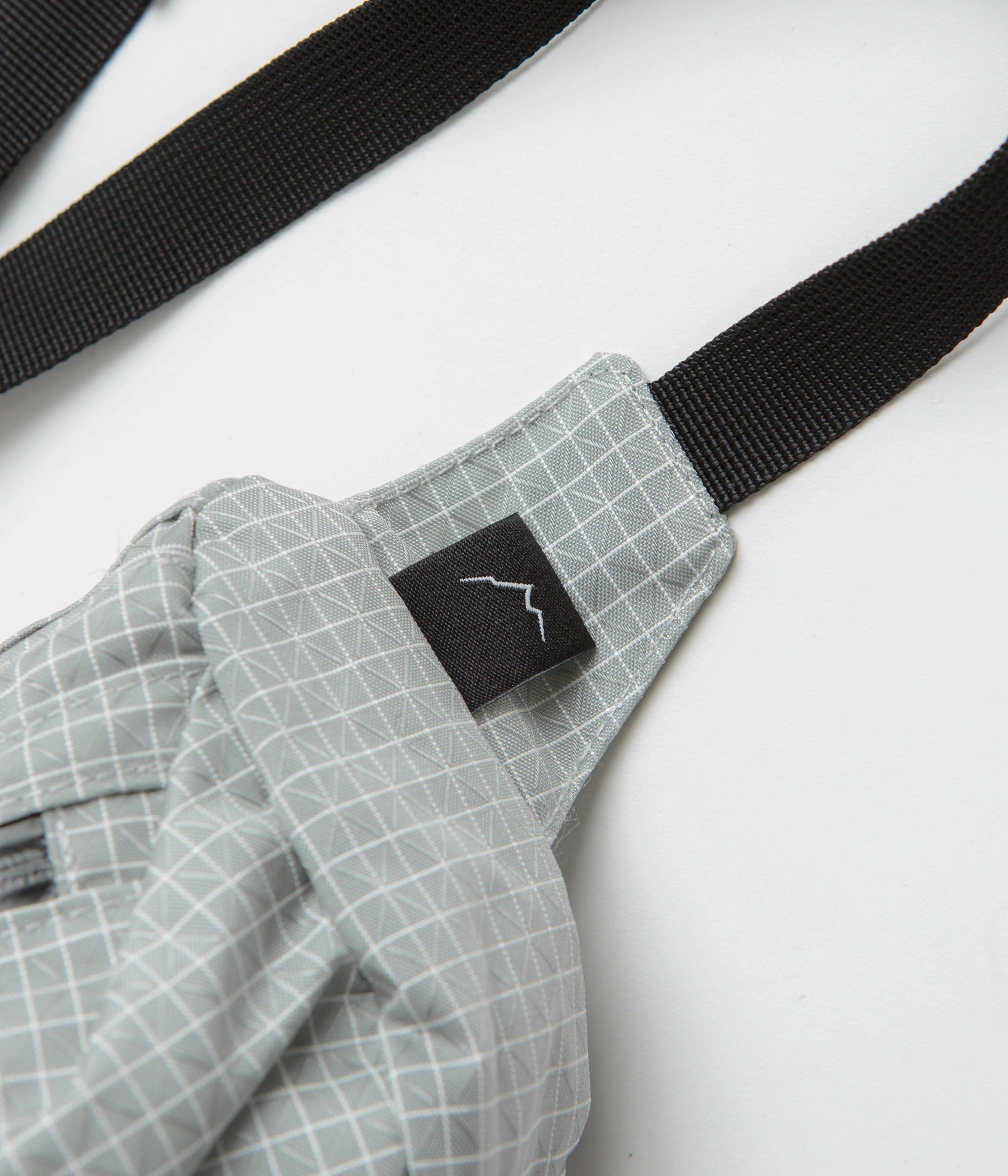 Cayl Grid Fanny Pack - Grey - Image 2
