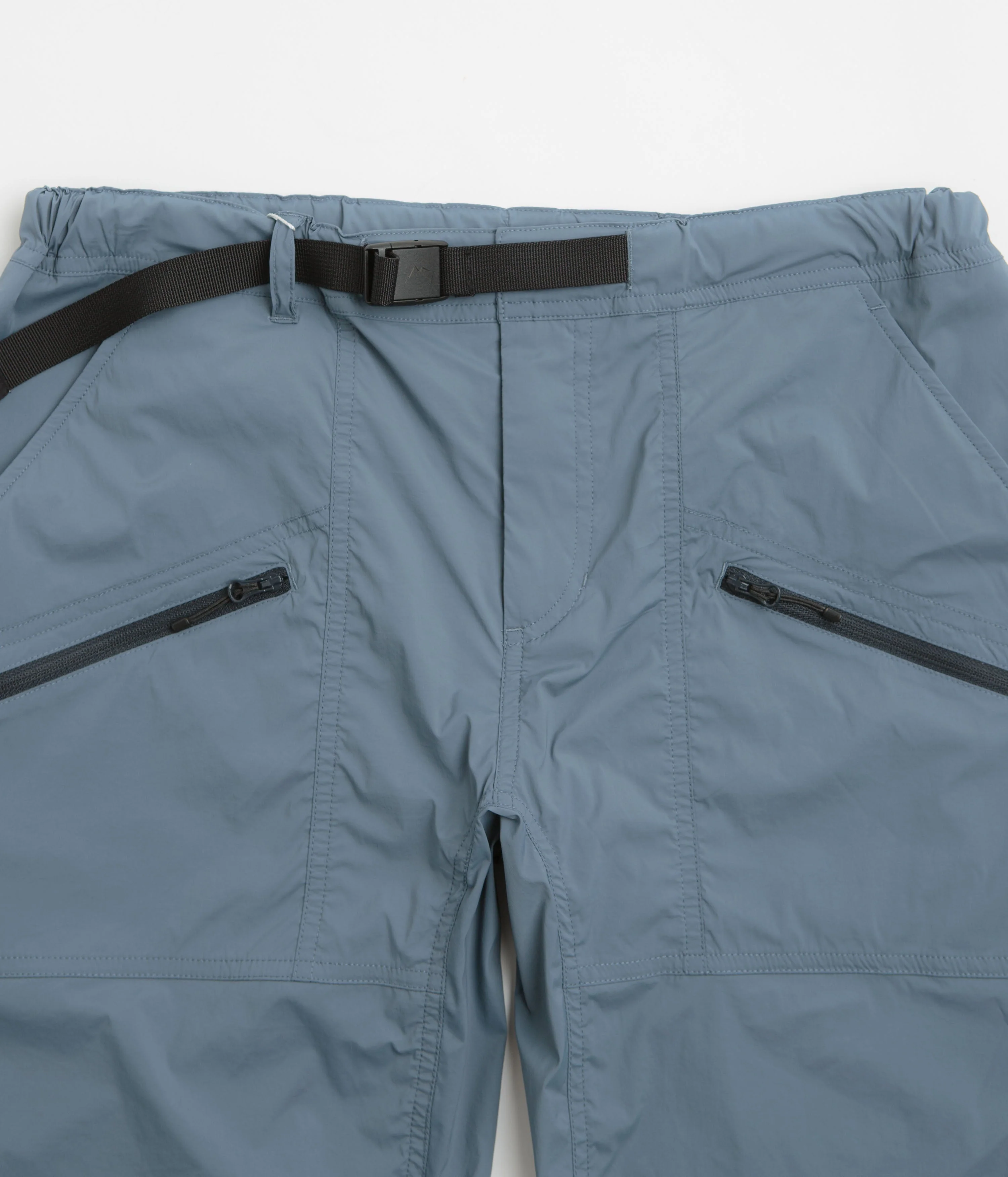 Cayl Zip Pocket Shorts - Light Blue - Image 5