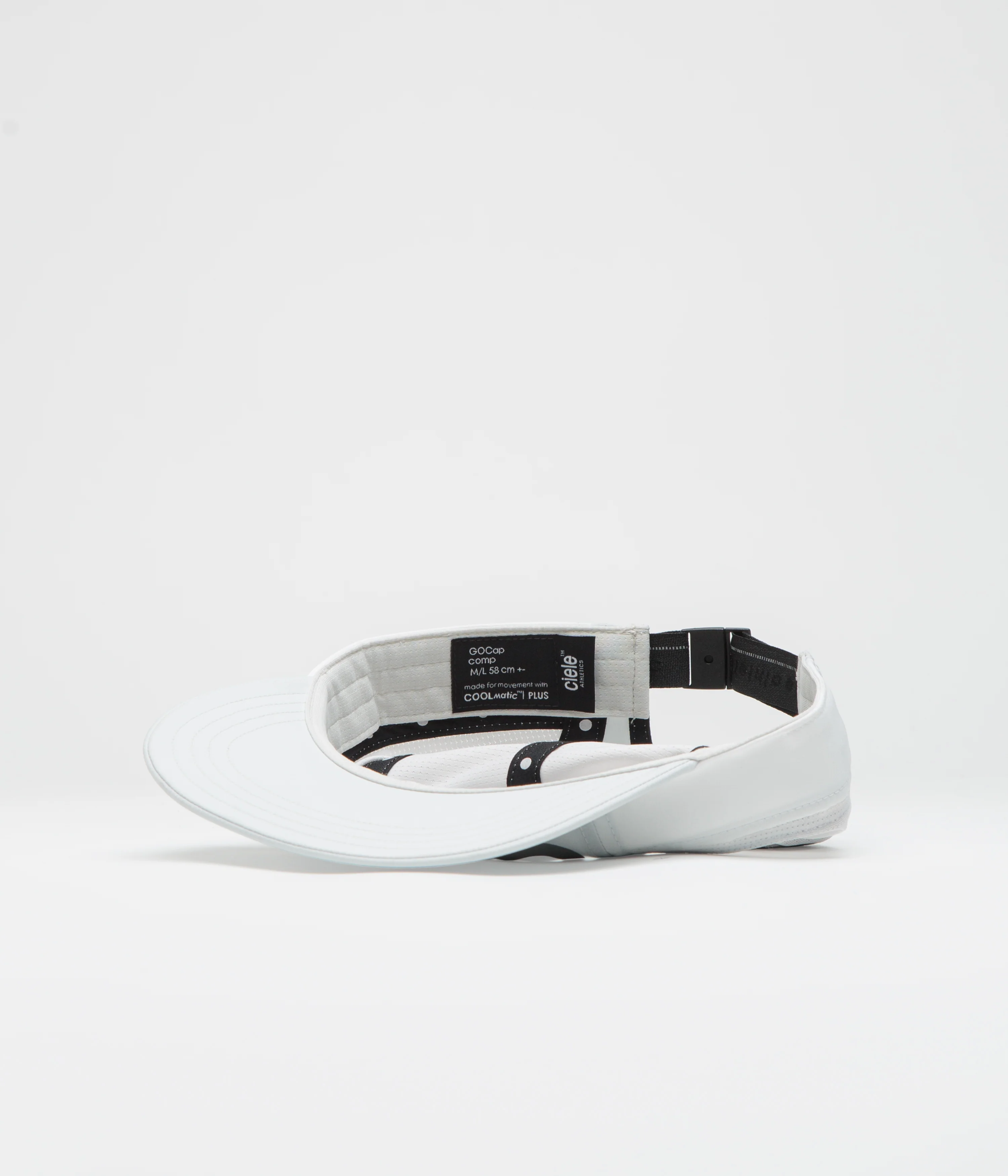 Ciele Comp Century GO Cap - Light Grey / White - Image 4