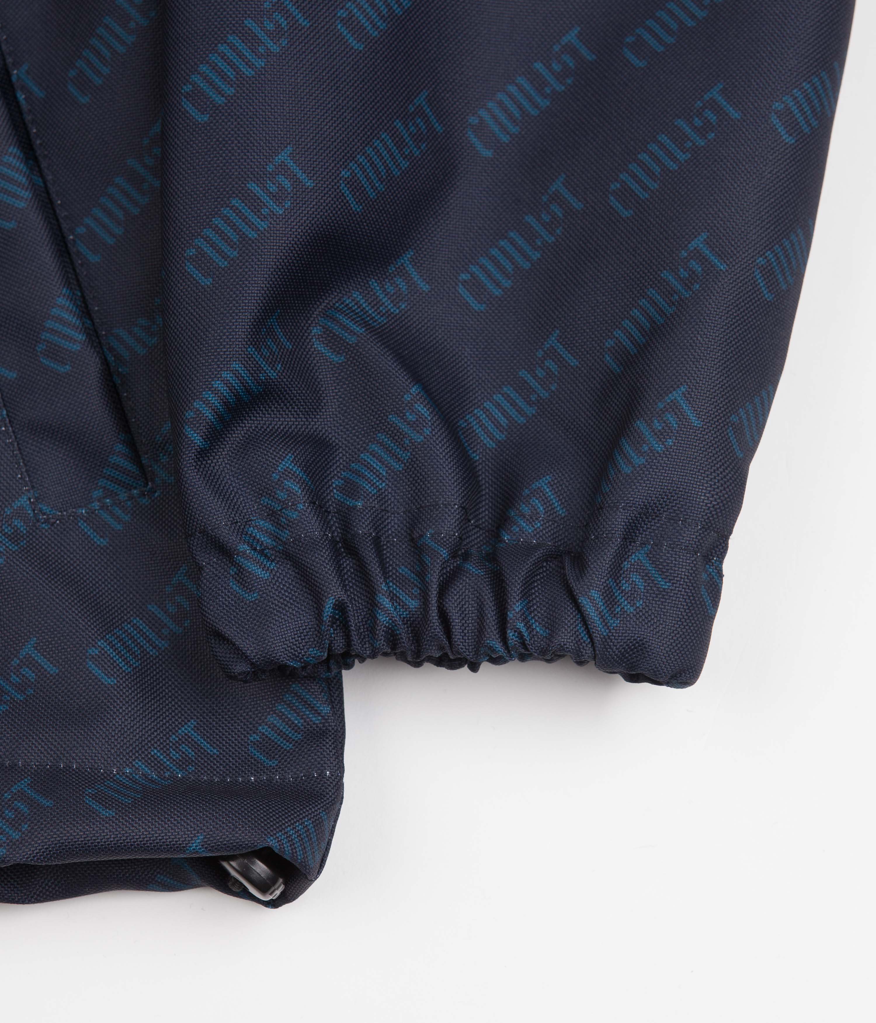 Civilist Allover Summer Track Jacket - Dark Navy / Petrol - Image 2