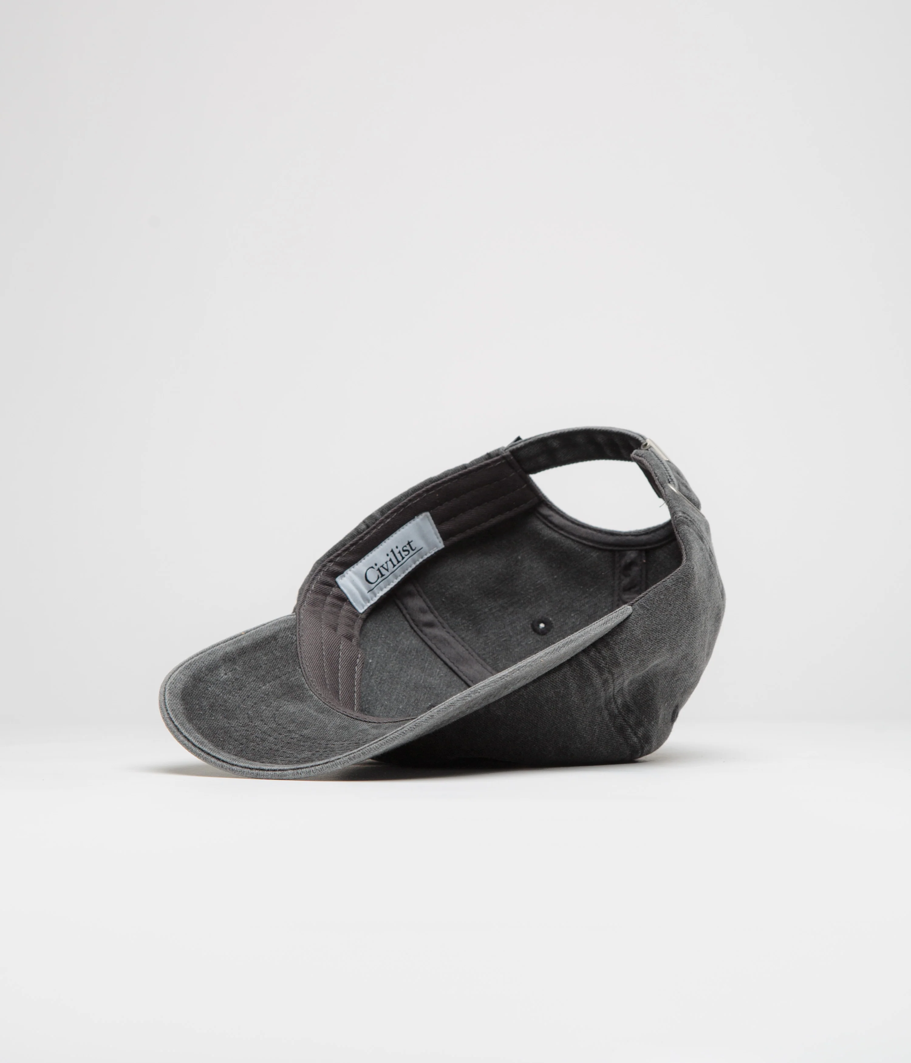Civilist Big Fun Dad Cap - Washed Black - Image 4