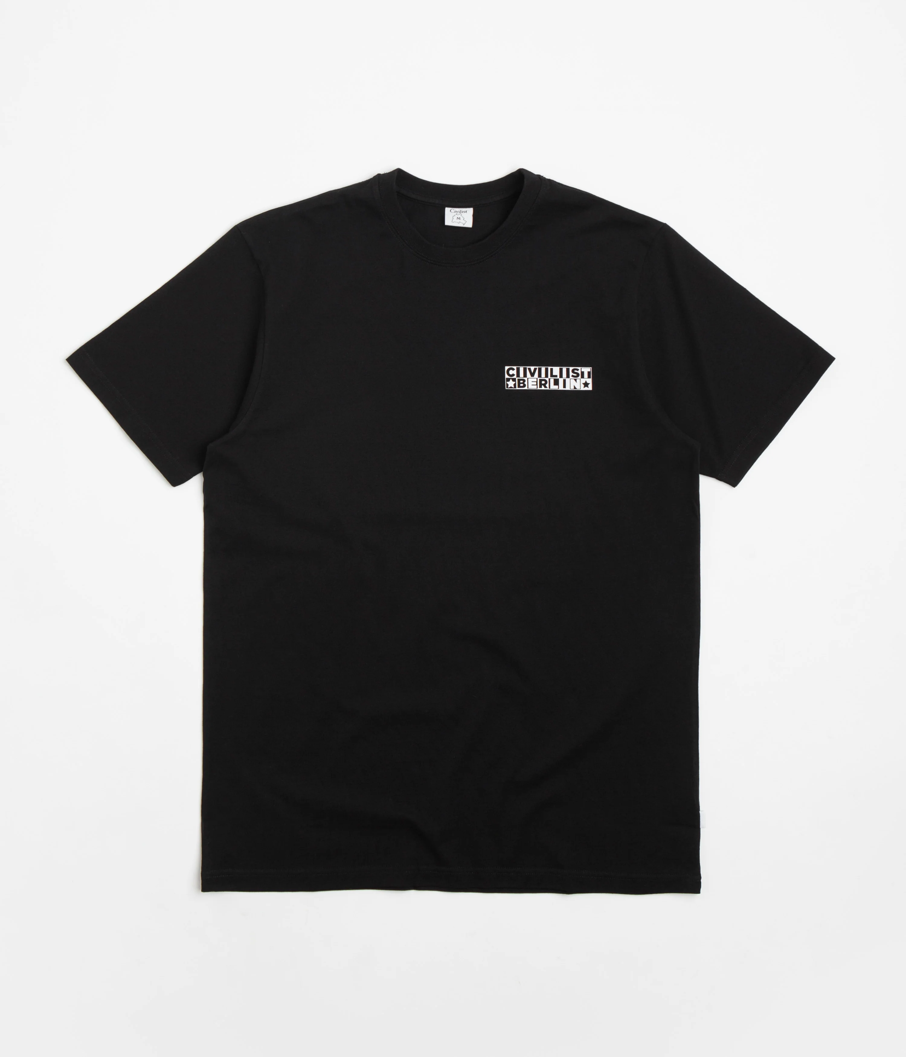 Civilist Monochrome T-Shirt - Black - Image 2