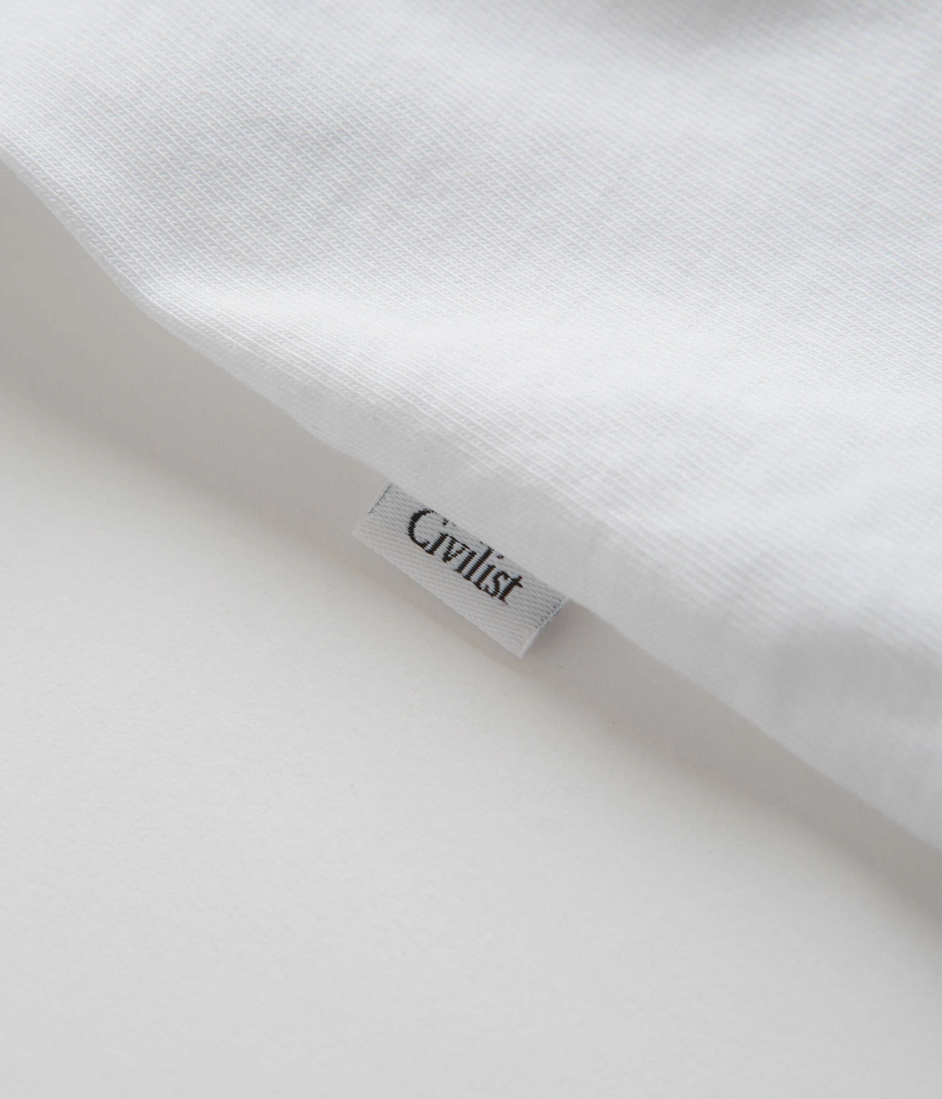 Civilist Piece T-Shirt - White - Image 6