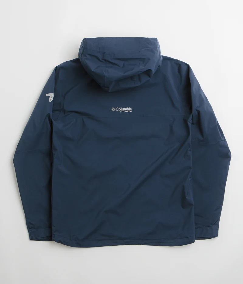 Columbia Ampli-Dry II Shell Jacket - Collegiate Navy - Image 3