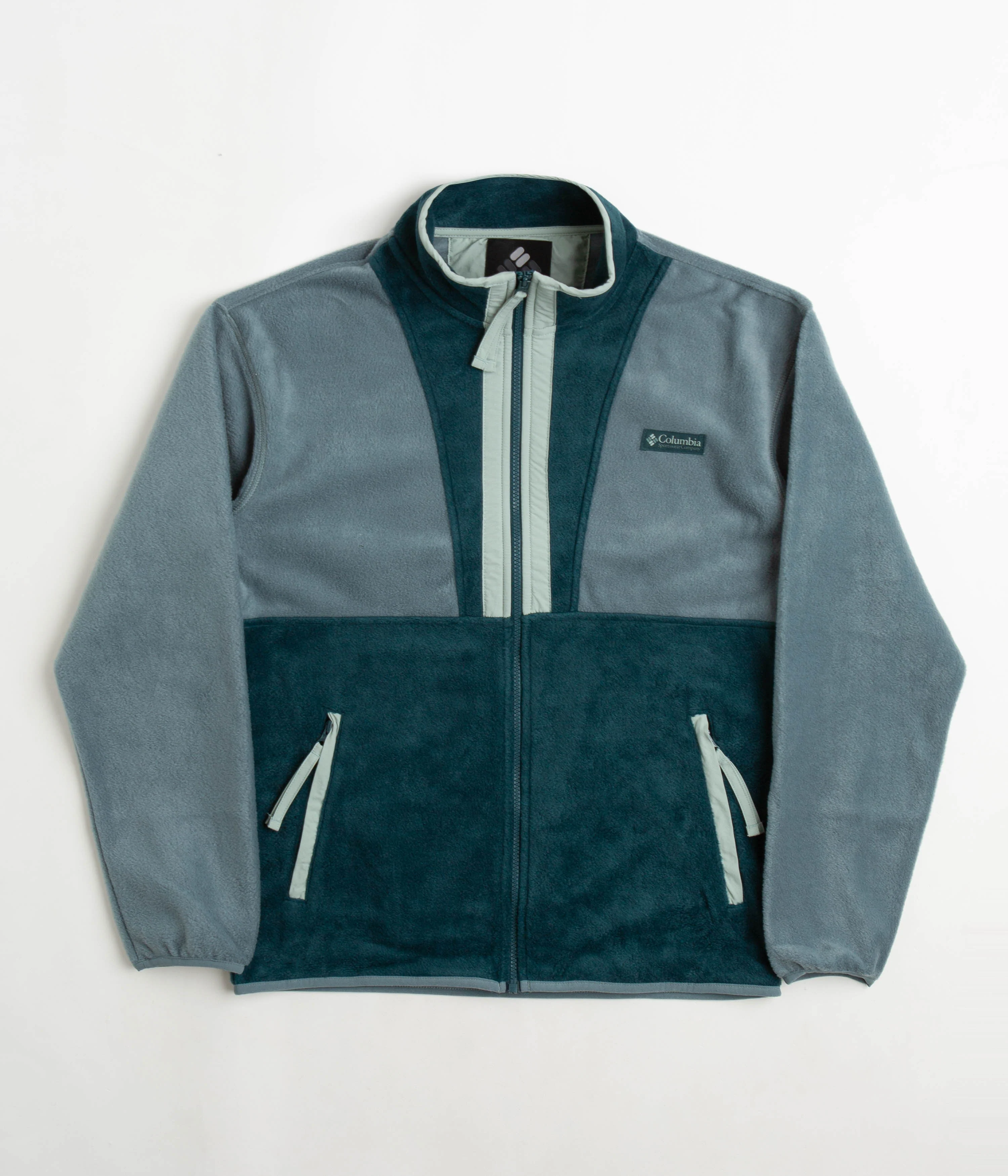 Columbia Back Bowl Full Zip Fleece - Metal / Night Wave