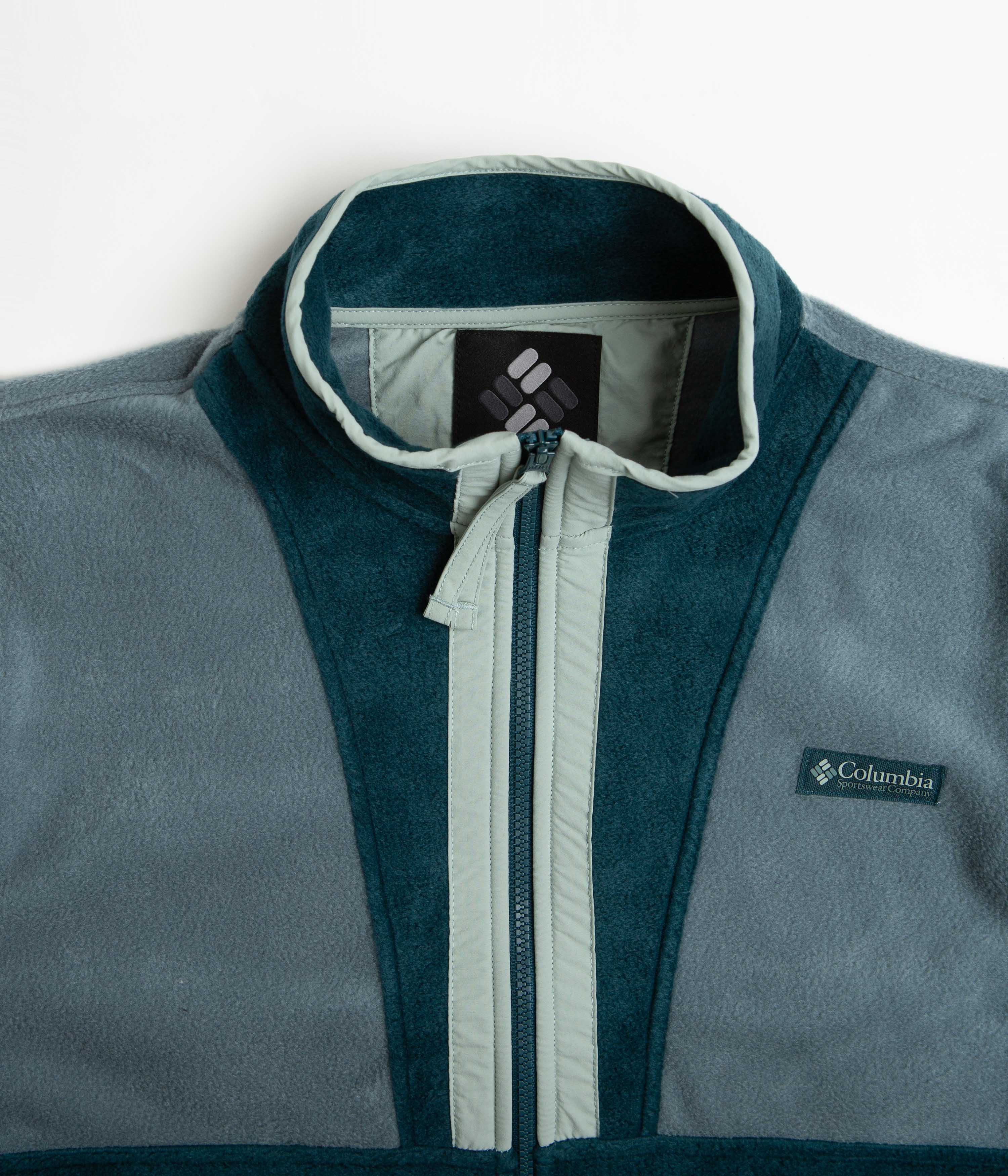 Columbia Back Bowl Full Zip Fleece - Metal / Night Wave - Image 4