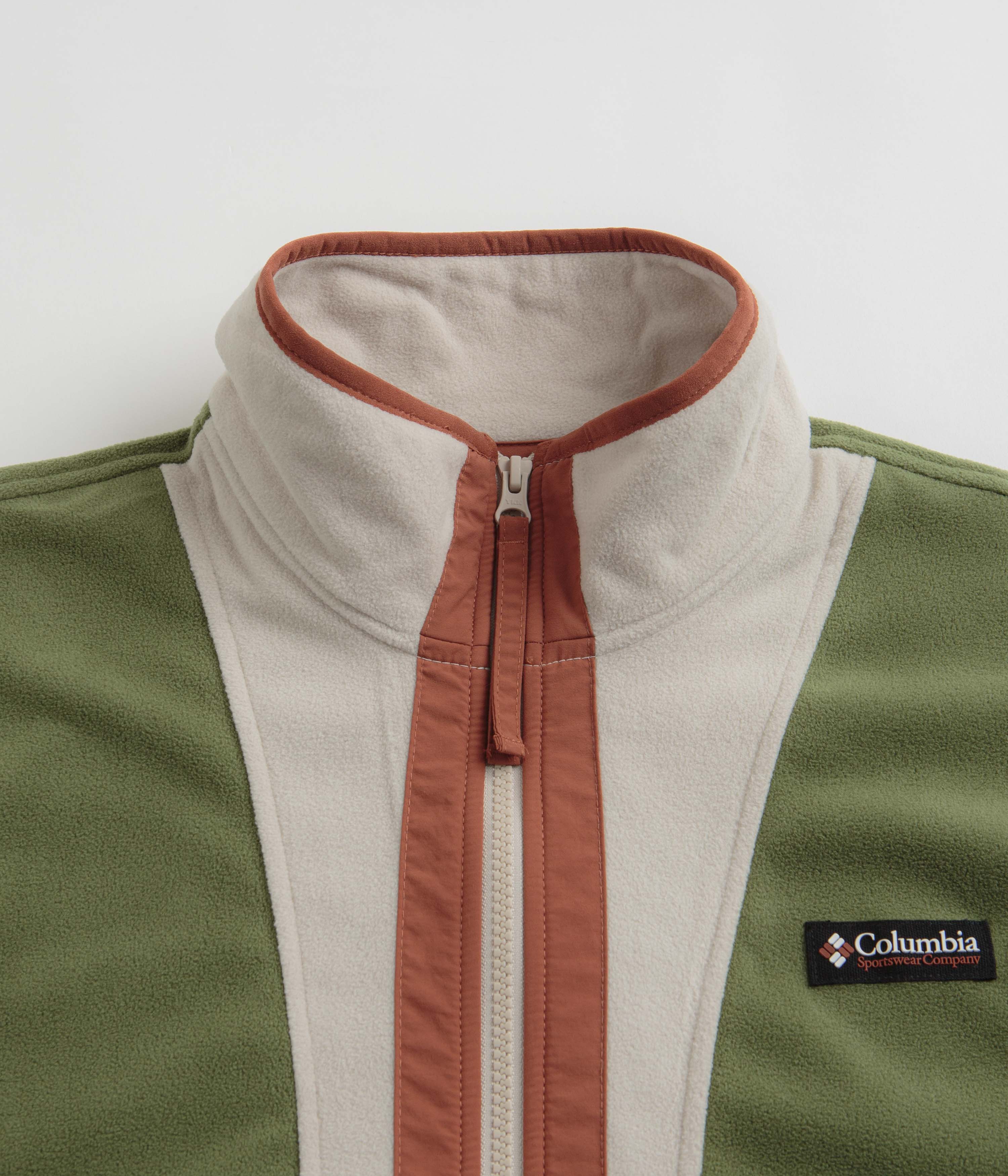 Columbia Back Bowl Lightweight Fleece - Canteen / Dark Stone / Auburn - Image 2