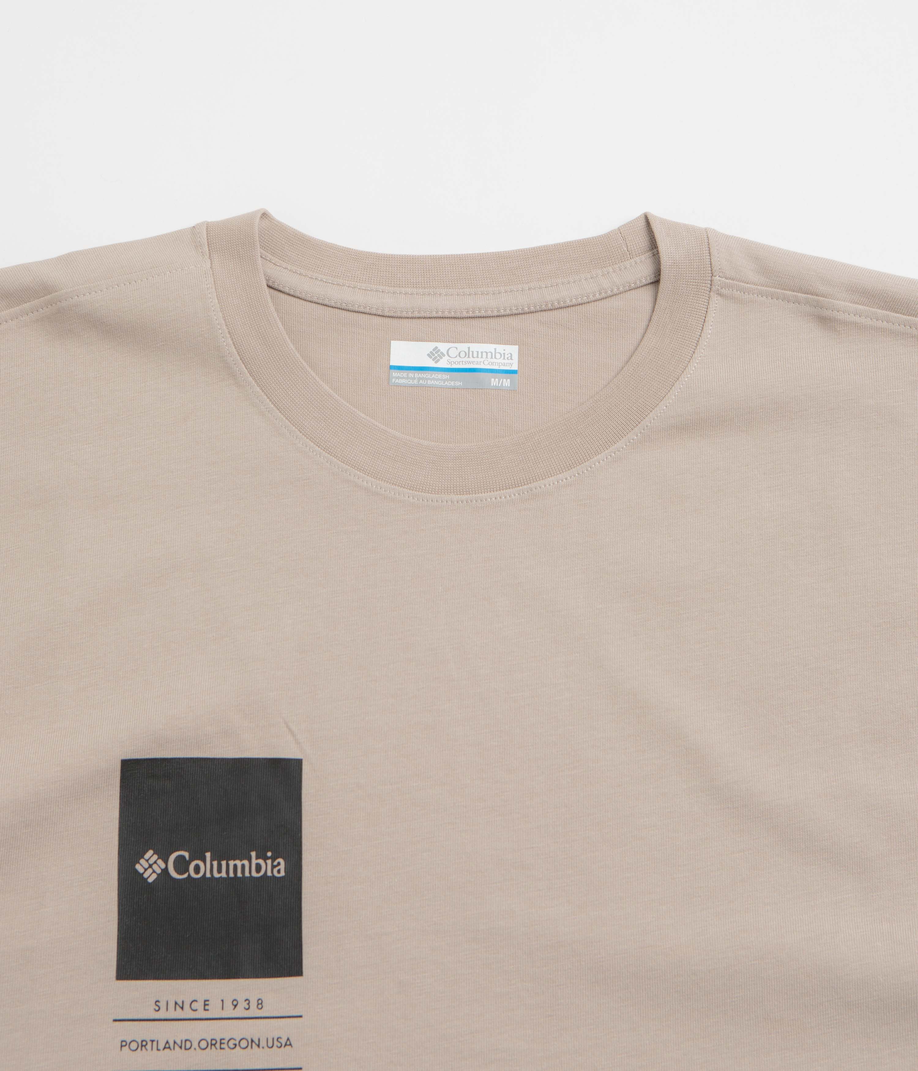 Columbia Barton Springs II Graphic T-Shirt - Crushed Clay - Image 2