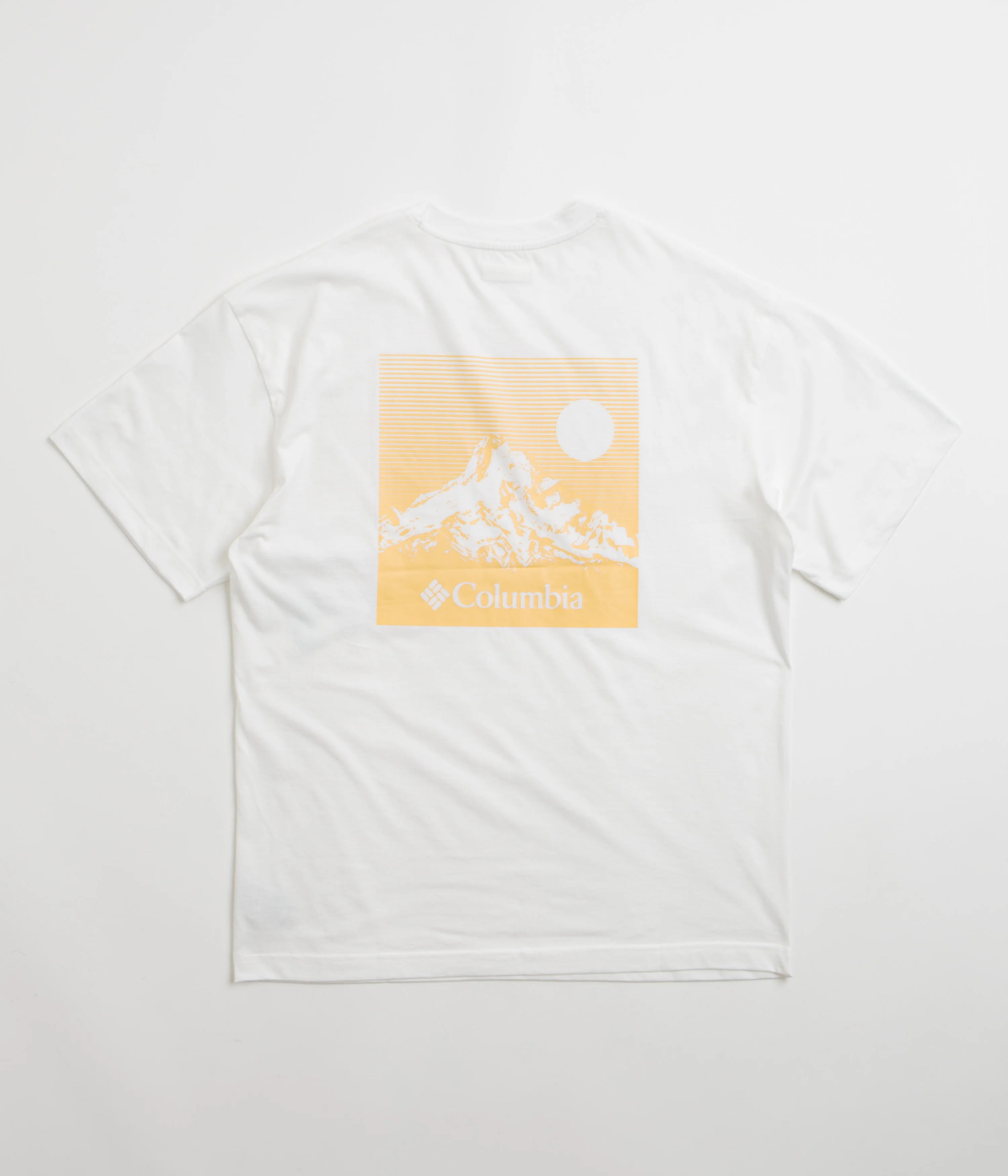 Columbia Black Butte Graphic T-Shirt - White / Linear View - Image 2