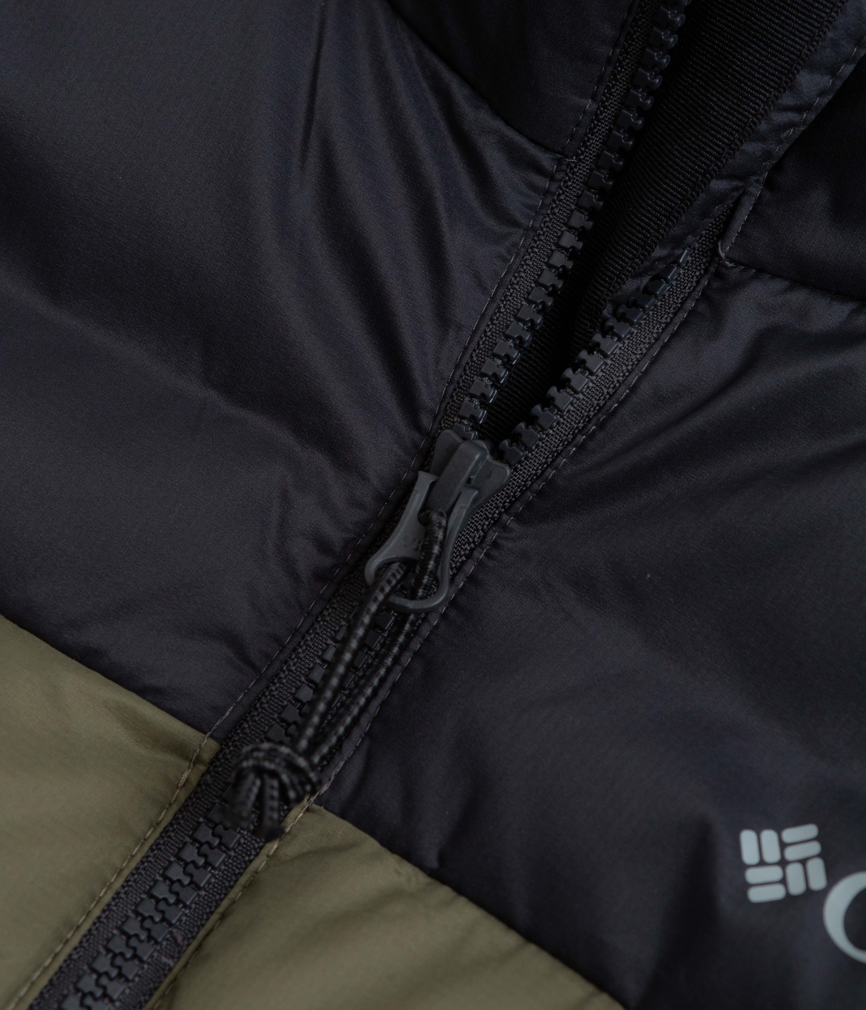 Columbia Bulo Point II Down Jacket - Stone Green / Shark - Image 3