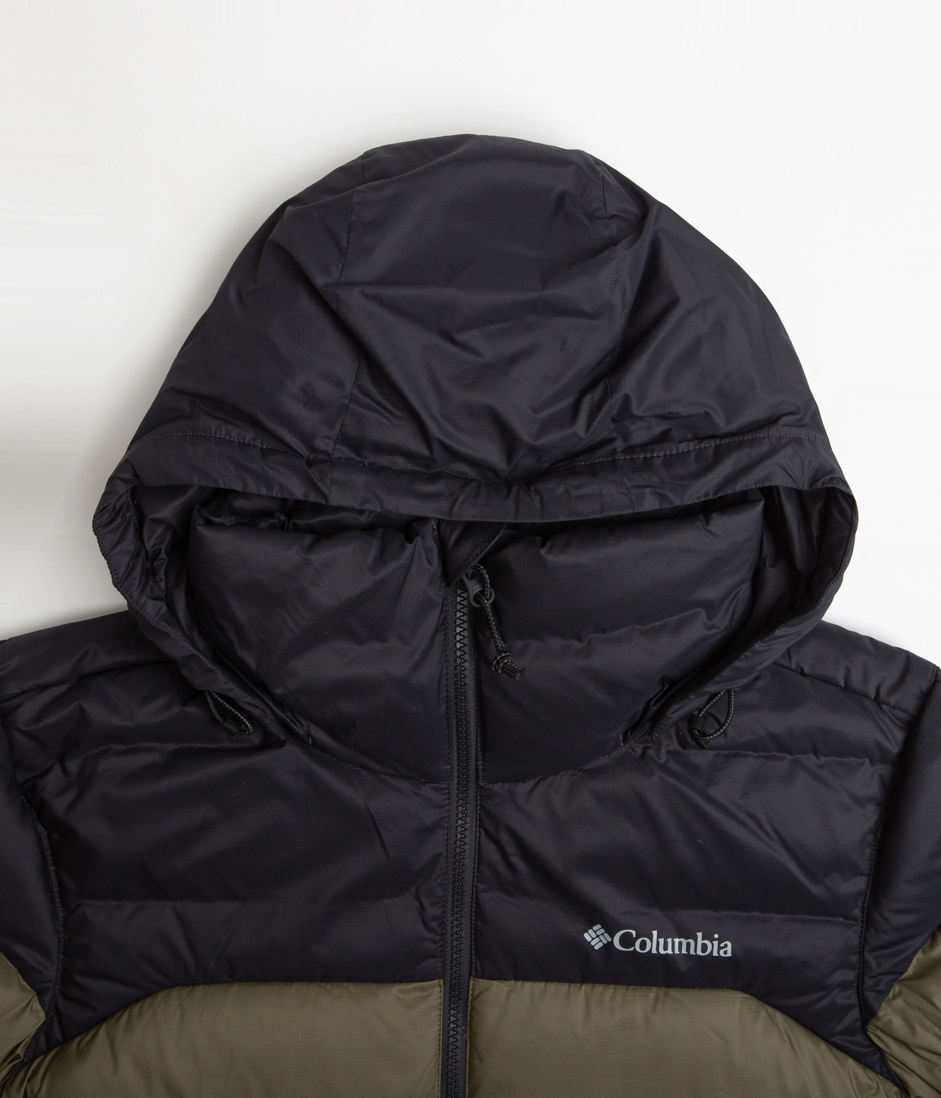 Columbia Bulo Point II Down Jacket - Stone Green / Shark - Image 5