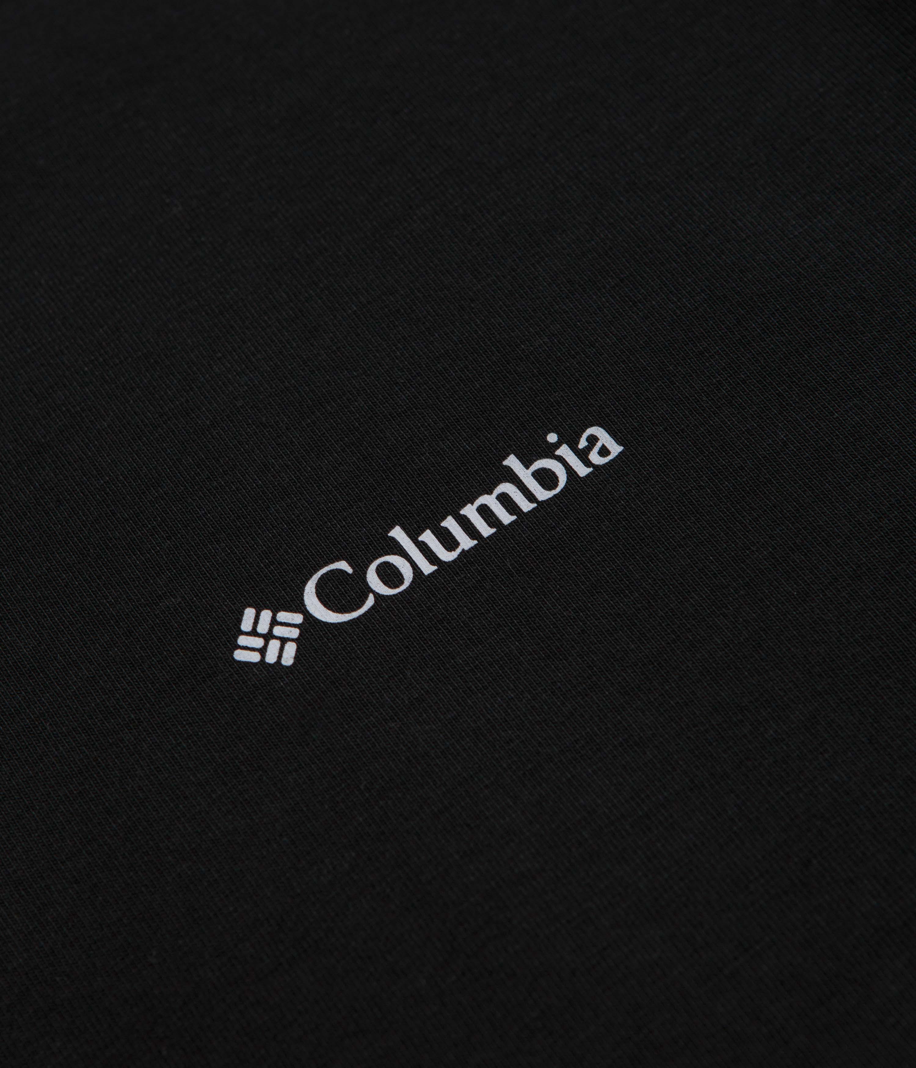 Columbia Burnt Lake Graphic T-Shirt - Black / Branded Jumble - Image 3