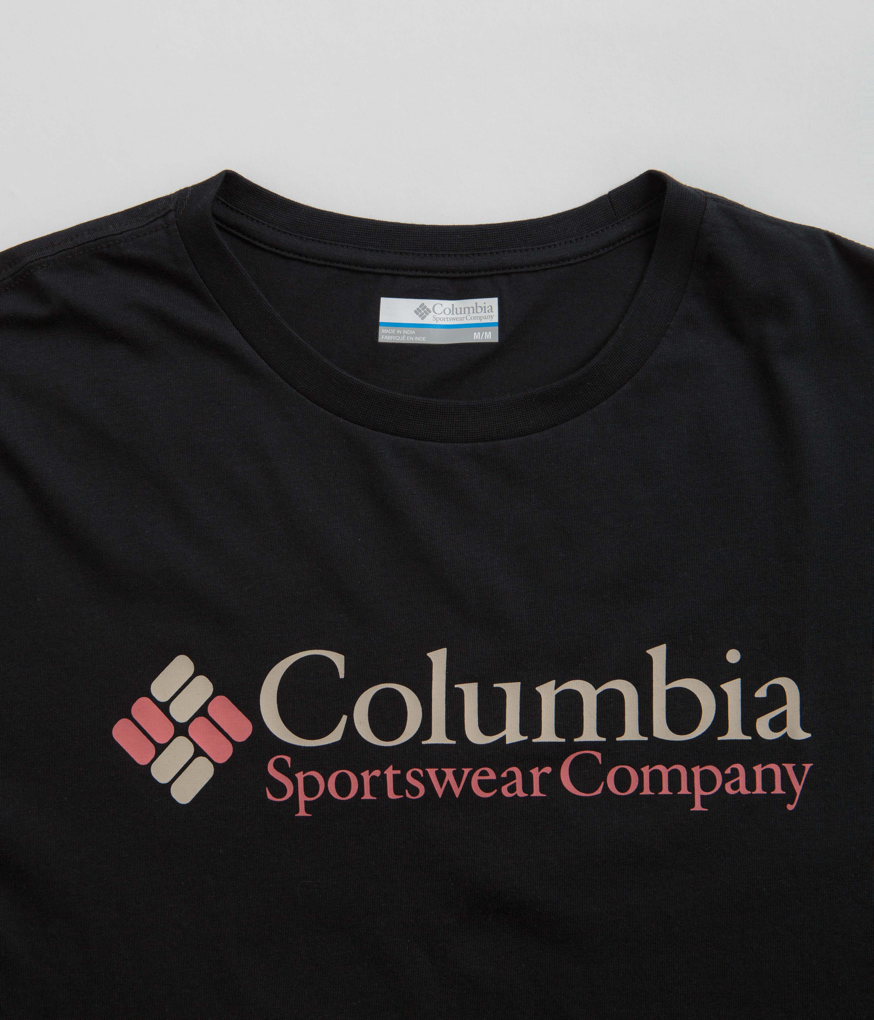 Columbia CSC Basic Logo T-Shirt - Black / CSC Retro Logo - Image 3