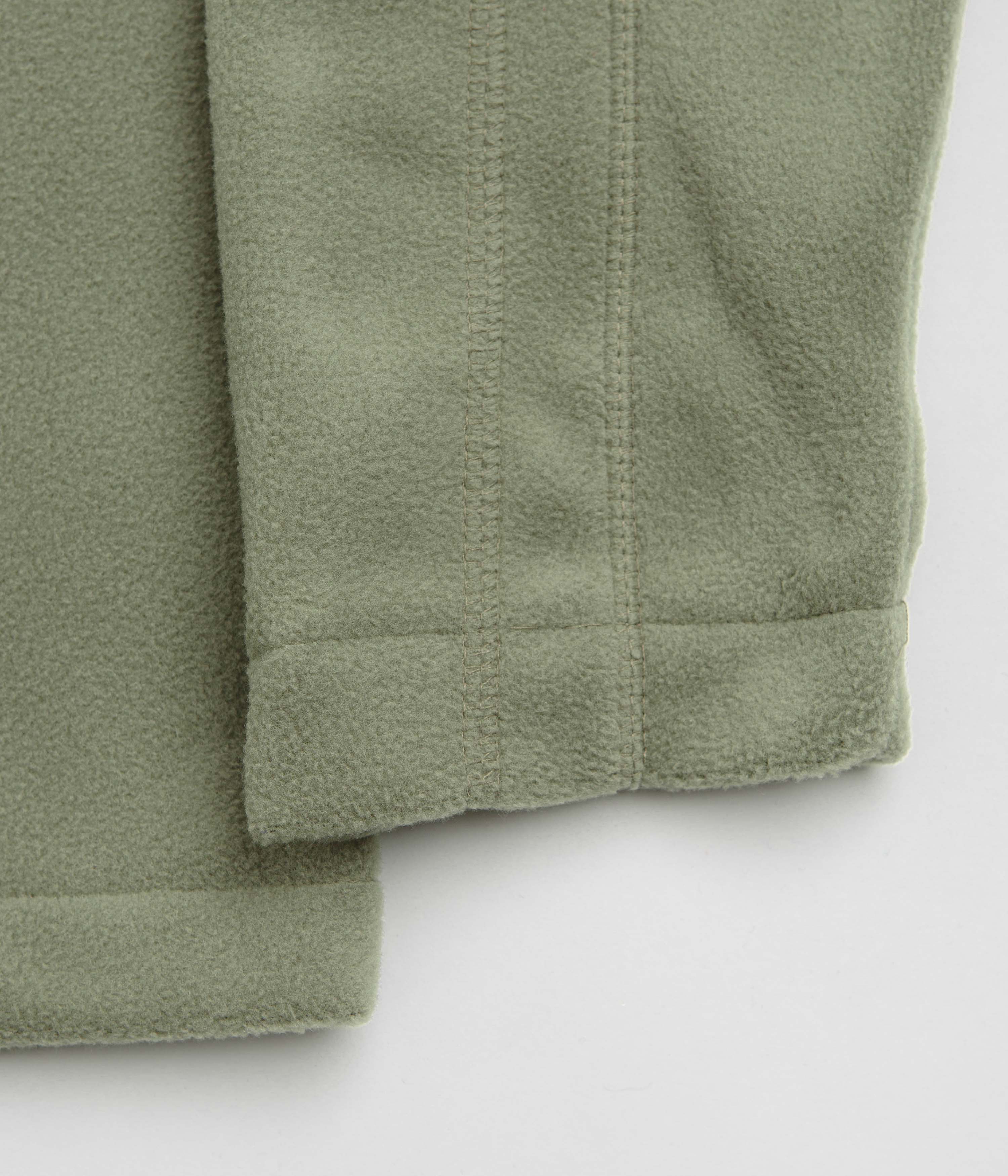 Columbia Fast Trek III Half Zip Fleece - Stone Green / Shark - Image 5
