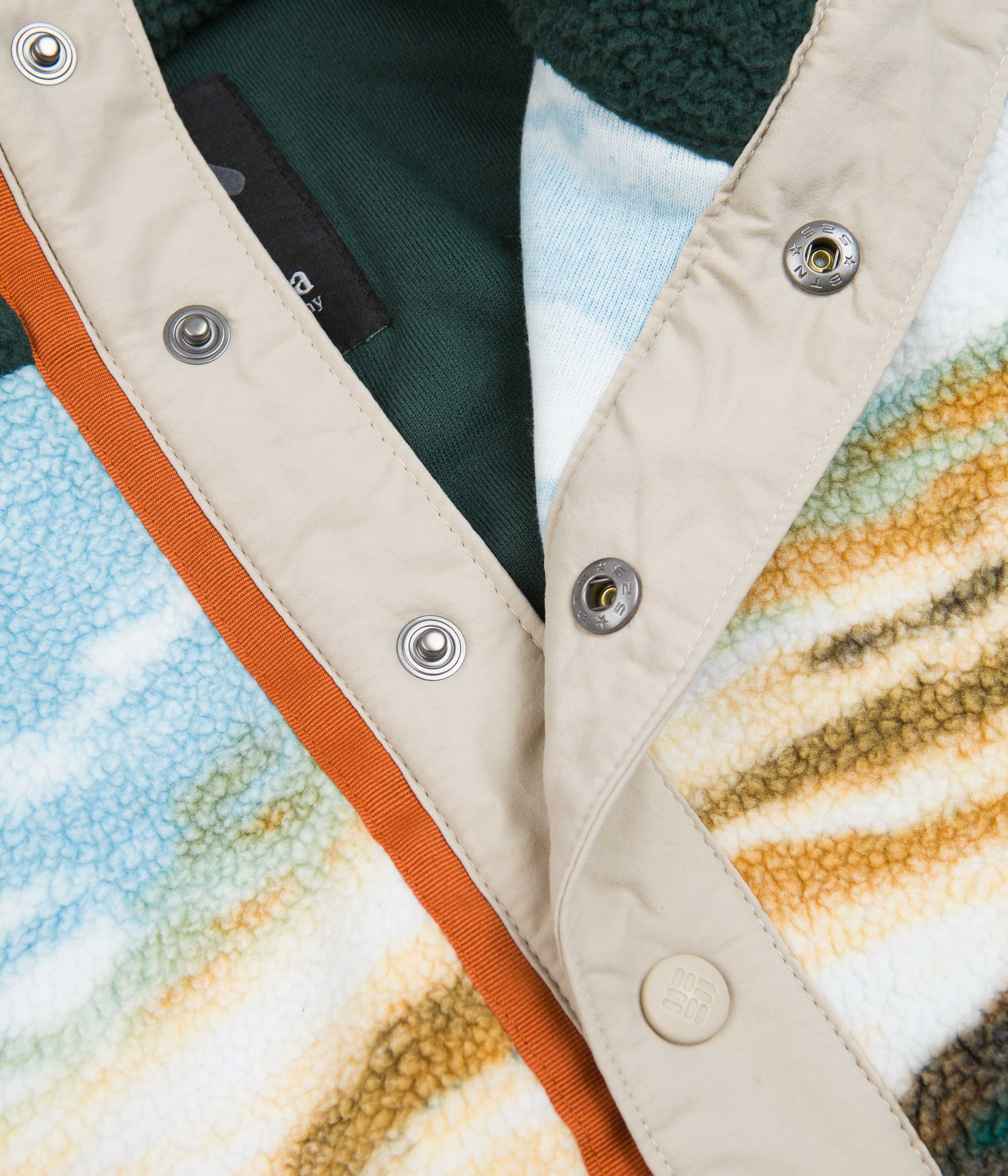 Columbia Helvetia Half Snap Fleece - Warm Copper CRG Print - Image 5