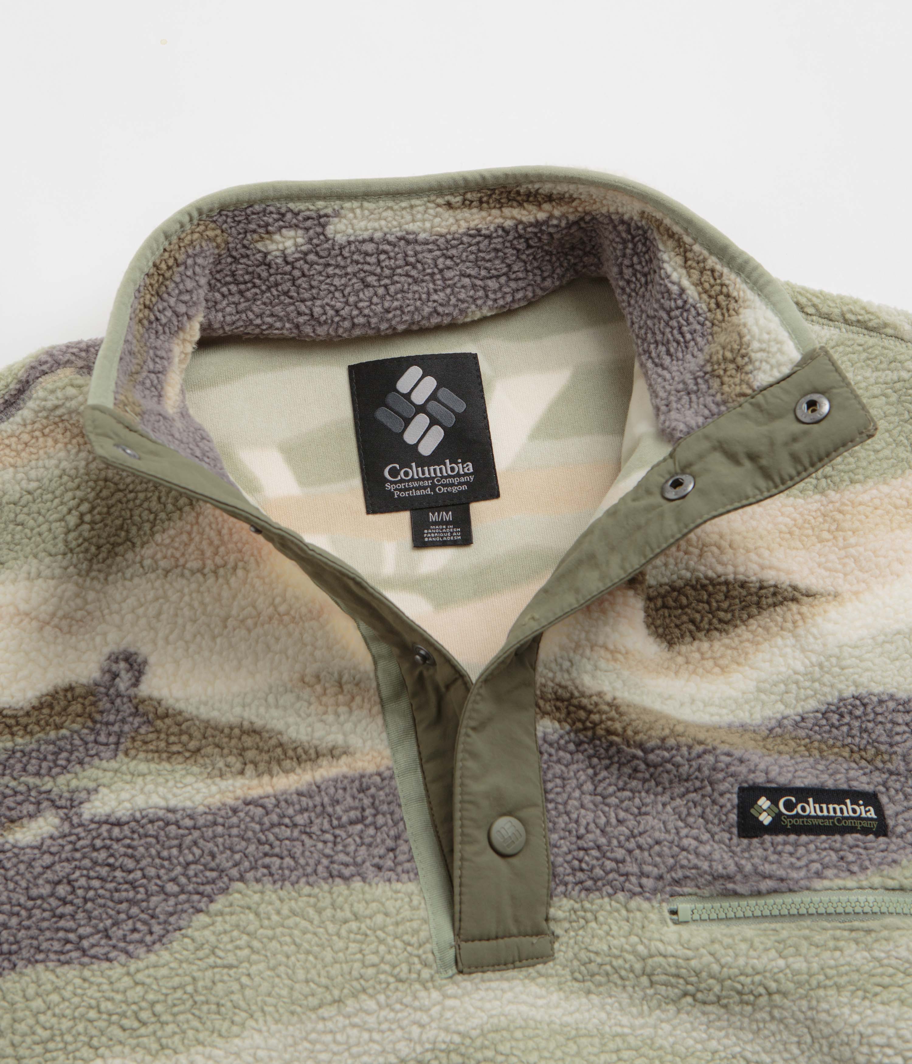 Columbia Helvetia II Printed Half Snap Fleece - Safari Rogue Valley - Image 4