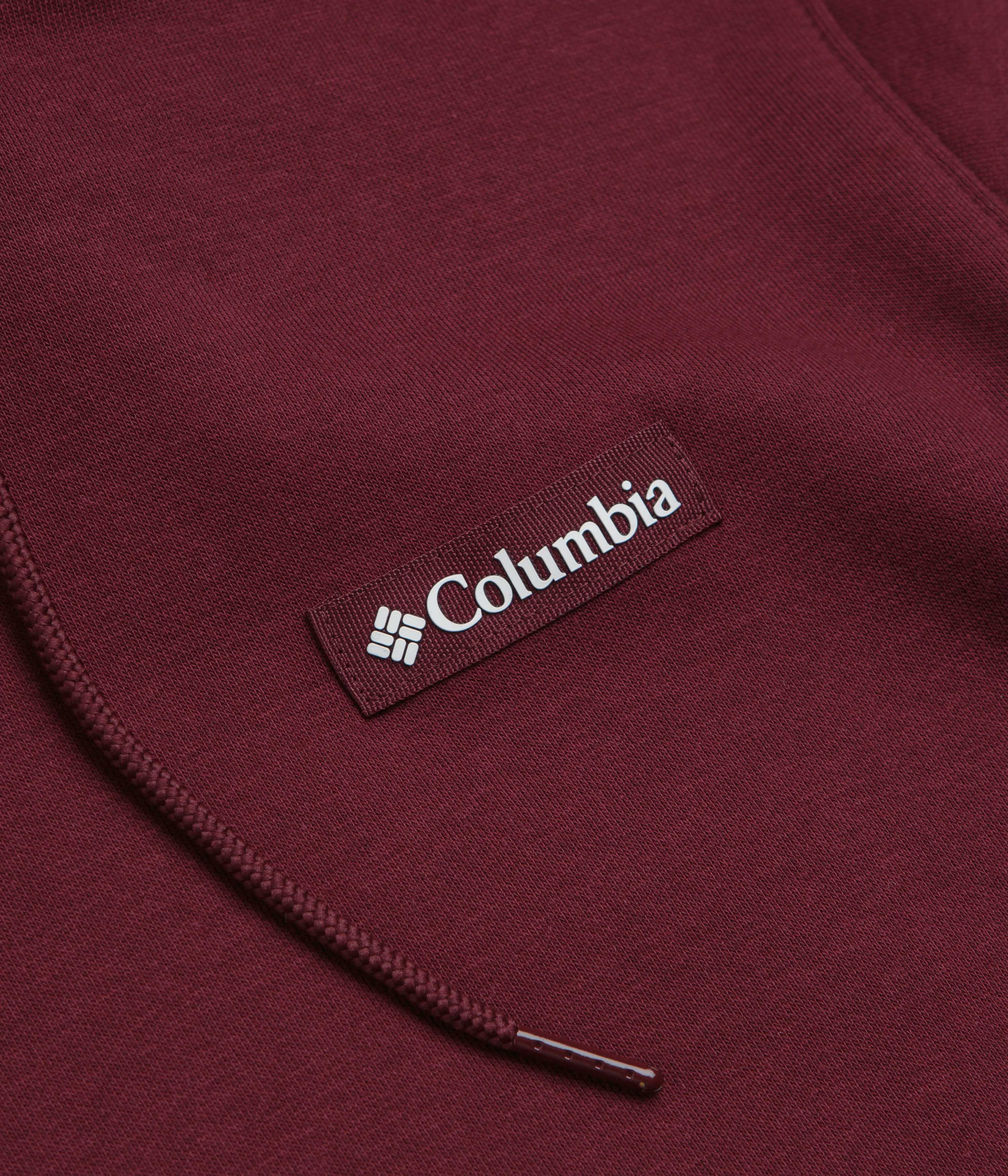 Columbia Meridian Creek Graphic Hoodie - Rich Wine / Branded Blanket - Image 5