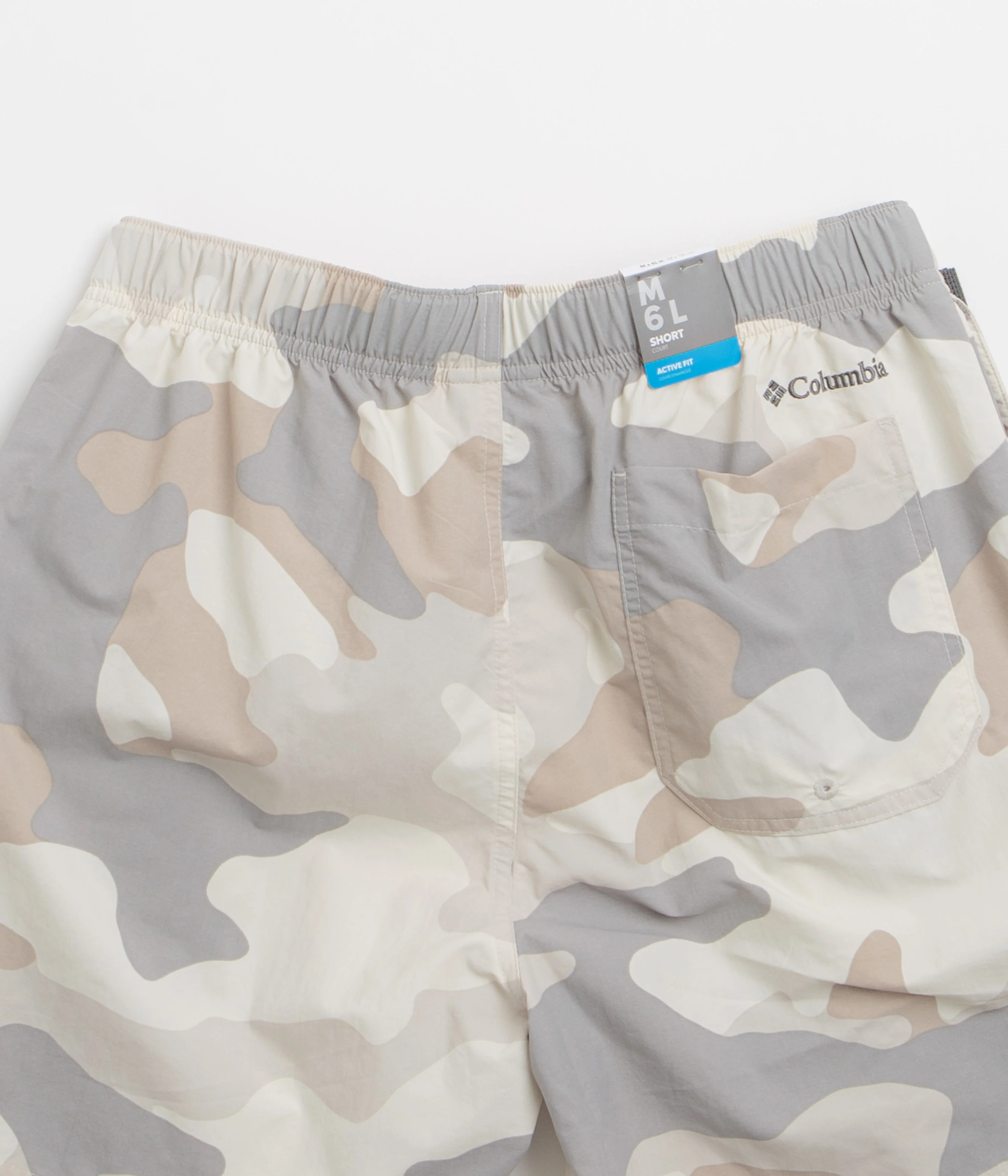 Columbia Mountaindale River Shorts - Dove Mod Camo - Image 5