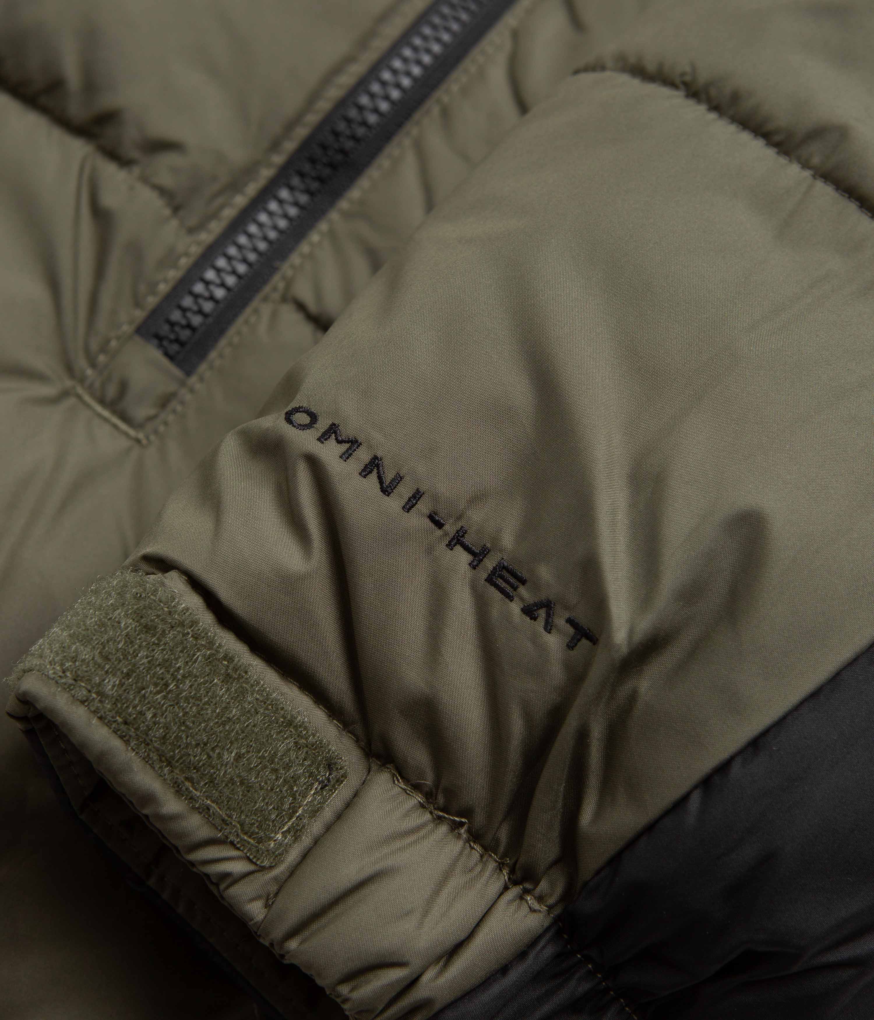 Columbia Pike Lake II Hooded Jacket - Stone Green / Shark - Image 5