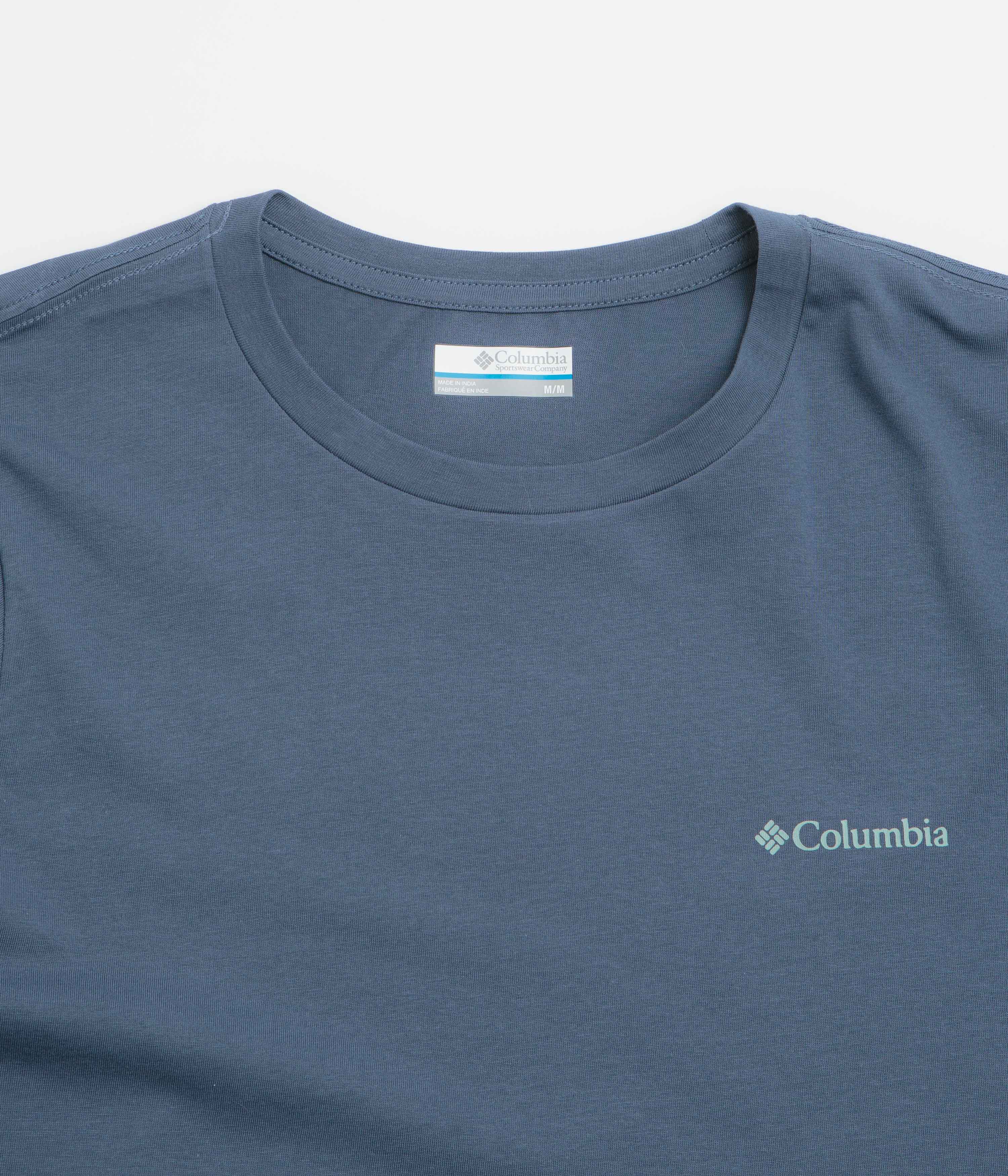 Columbia Rapid Ridge Back Graphic II T-Shirt - Dark Mountain / Amazing Heights - Image 3