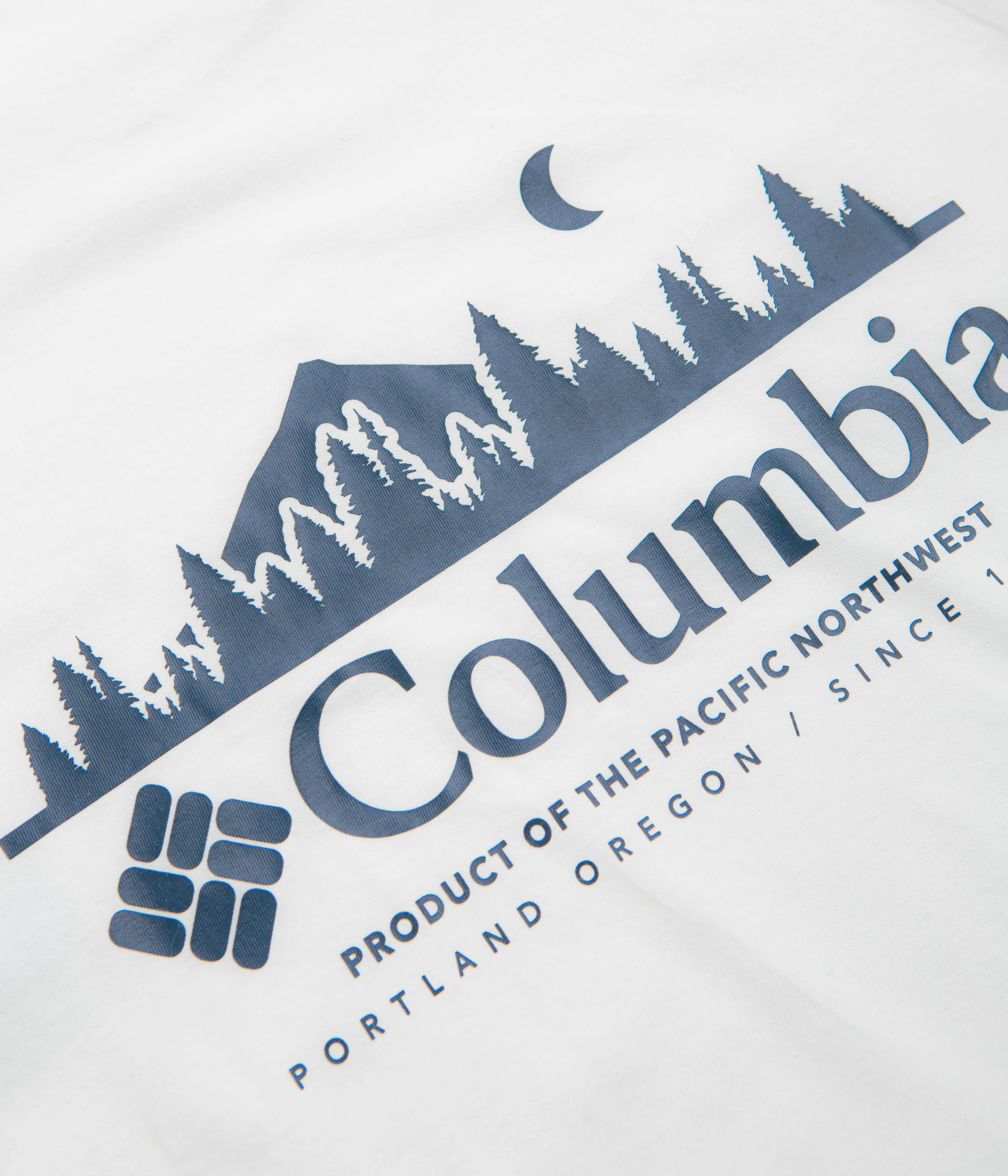 Columbia Rapid Ridge Back Graphic II T-Shirt - White / Heavenly Horizons - Image 5