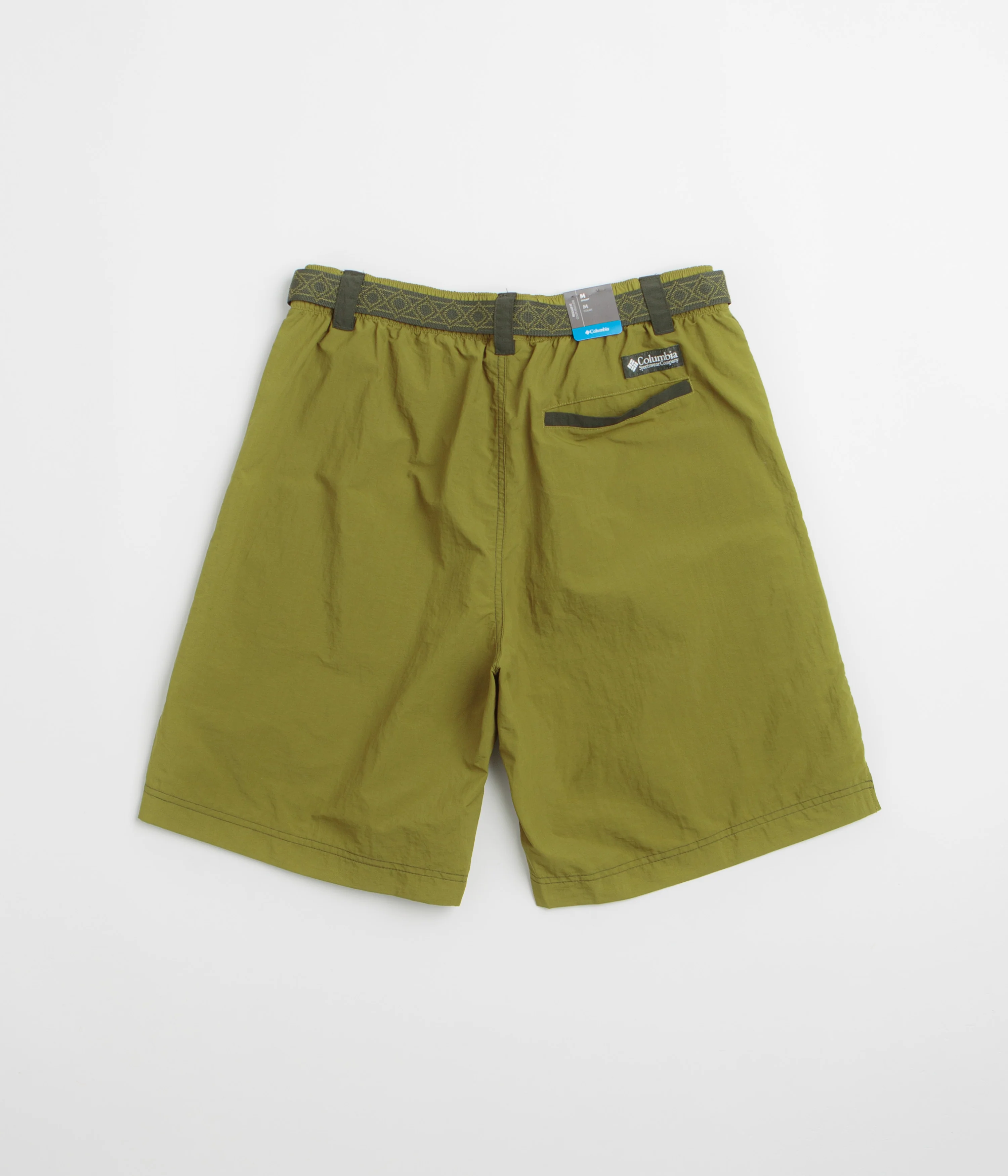 Columbia Sequoia Grove Woven 9" Shorts - Mossy Green / Greenscape - Image 3