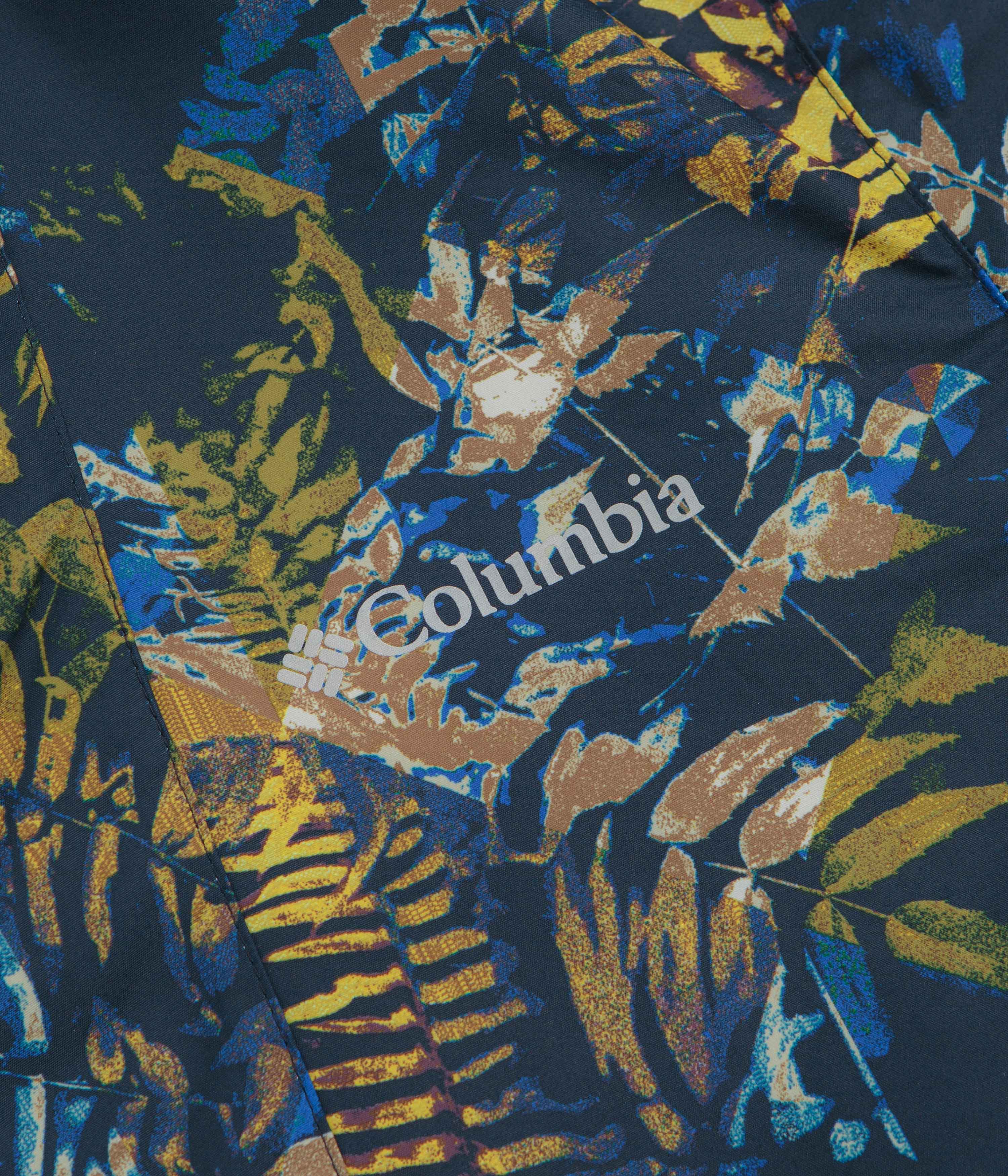 Columbia Challenger II Printed Windbreaker Jacket - Mountain Blue Geofern / Collegiate Navy - Image 5