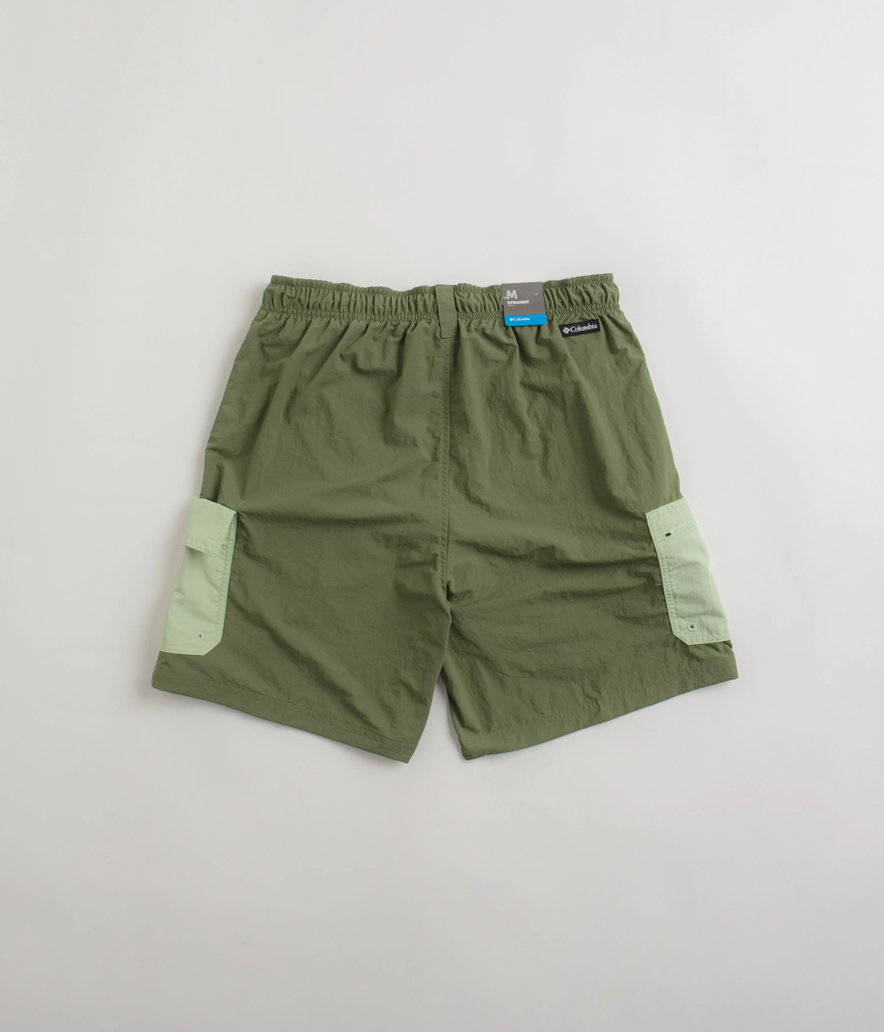 Columbia Summerdry Brief 7" Shorts - Canteen / Sage Leaf - Image 3