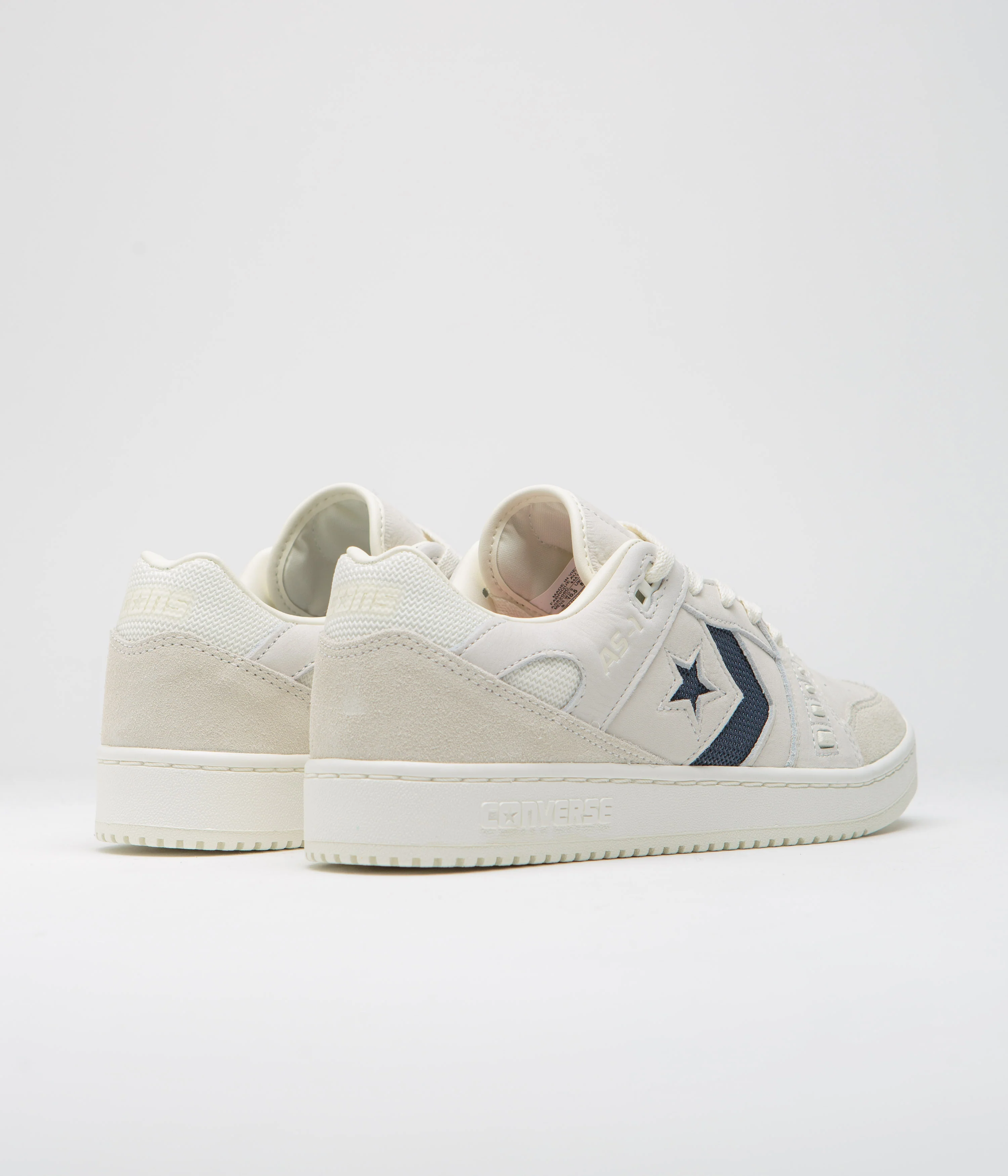 Converse AS-1 Pro Ox Shoes - Egret / Navy / Red - Image 5