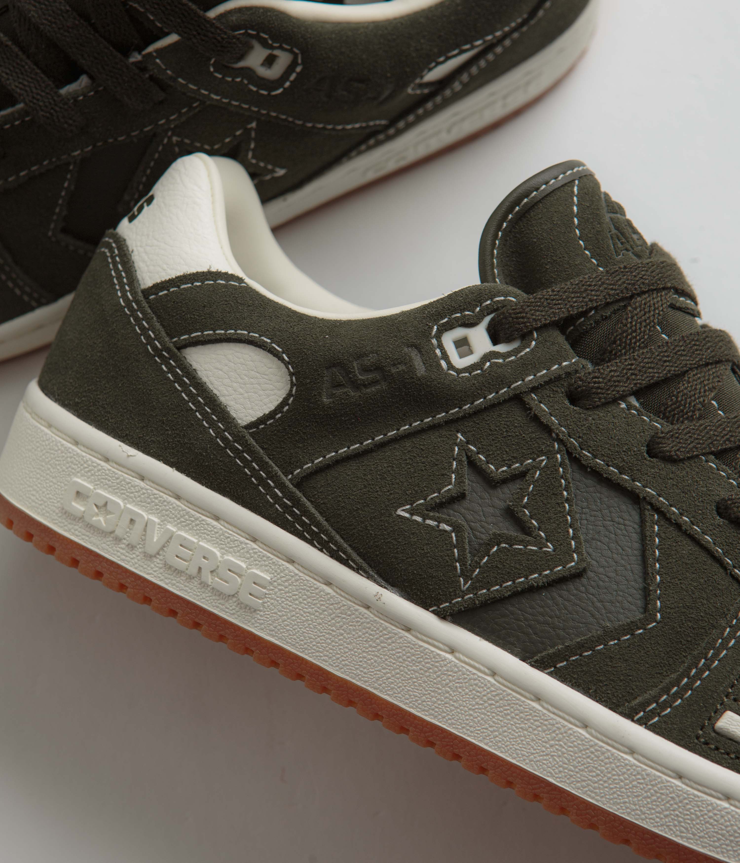 Converse AS-1 Pro Shoes - Forest Shelter / Egret / Gum - Image 3