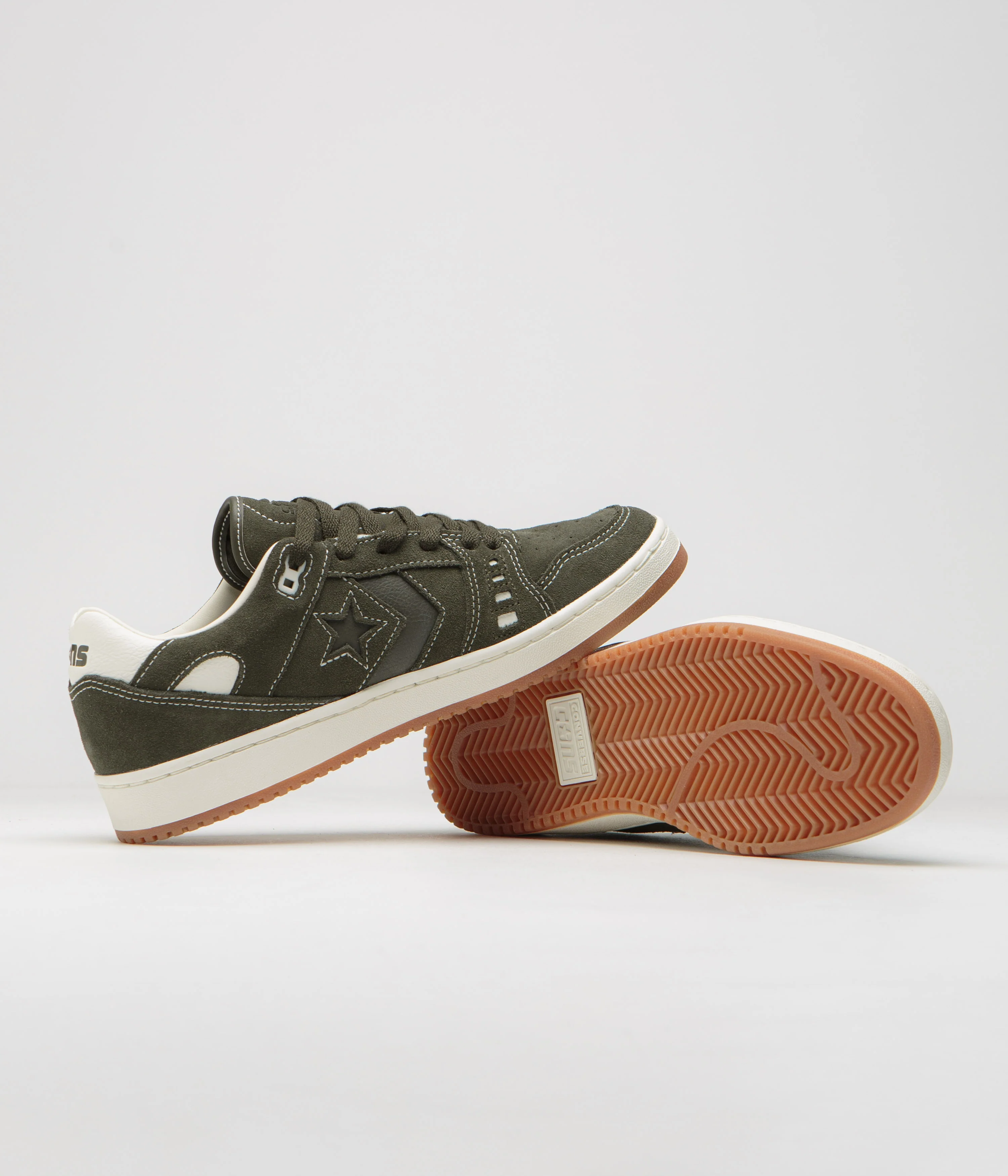 Converse AS-1 Pro Shoes - Forest Shelter / Egret / Gum - Image 5
