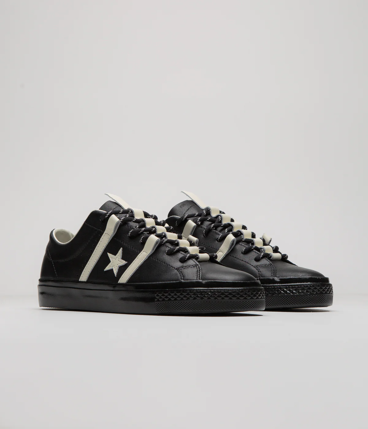 Converse Bobby De Keyzer One Star Academy Pro Ox Shoes - Black / Egret - Image 2
