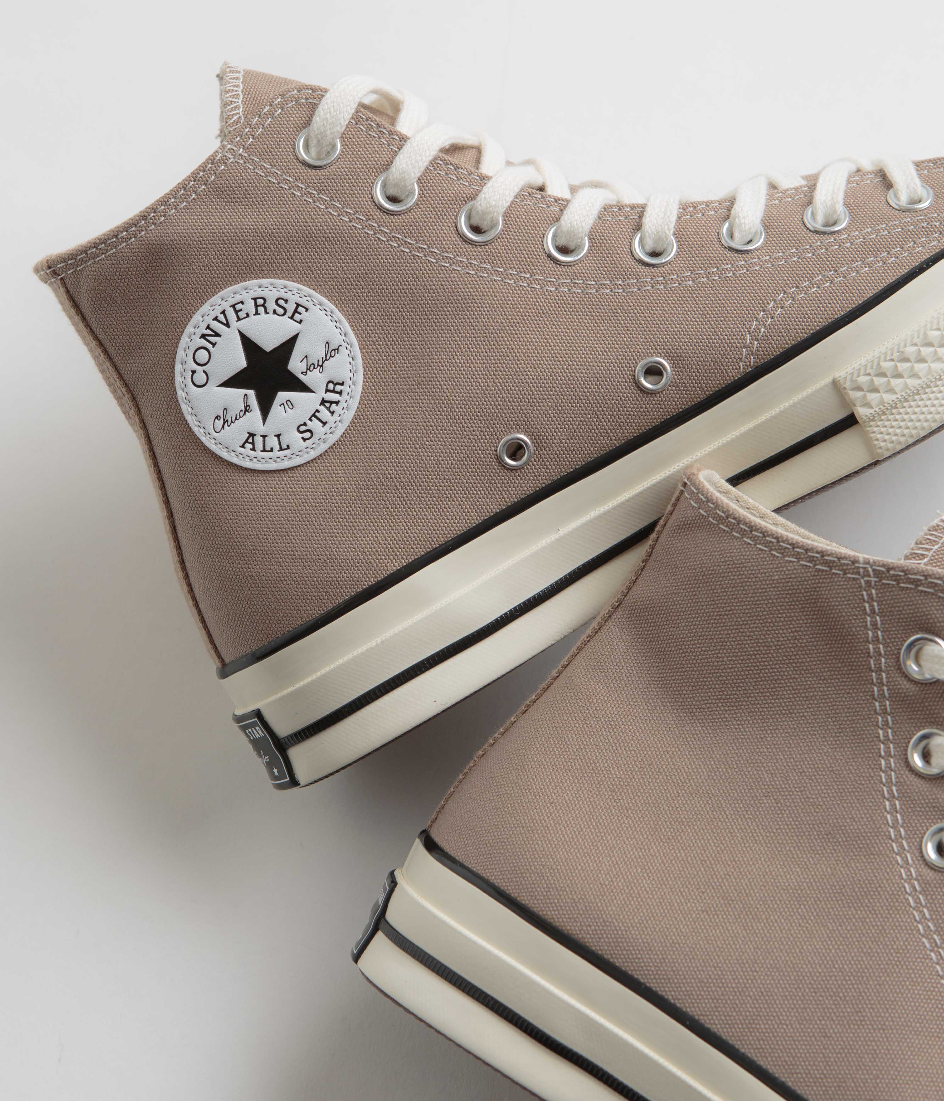 Converse Chuck 70 Hi Shoes - Vintage Cargo / Egret / Black - Image 3