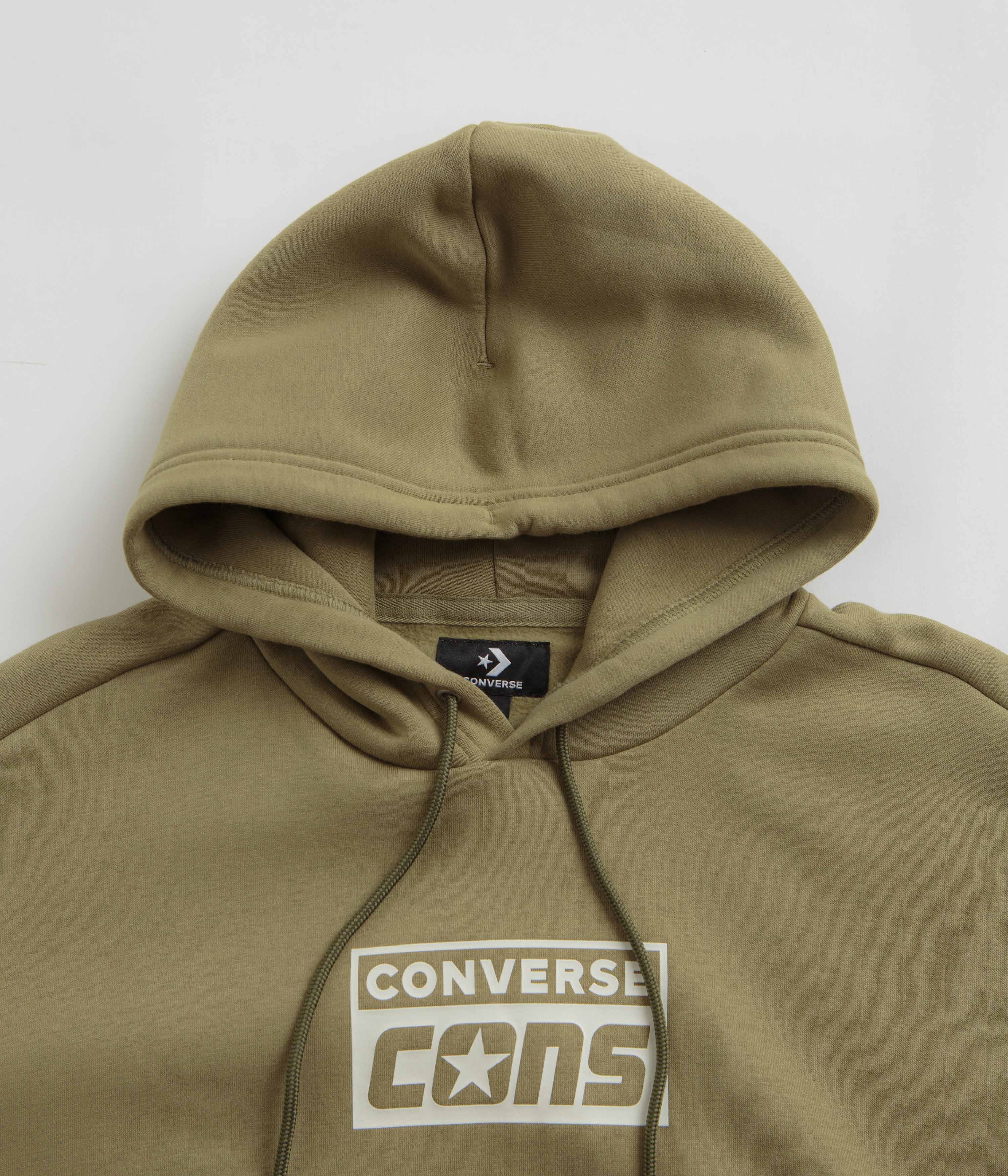Converse Cons Hoodie - Mossy Sloth - Image 2