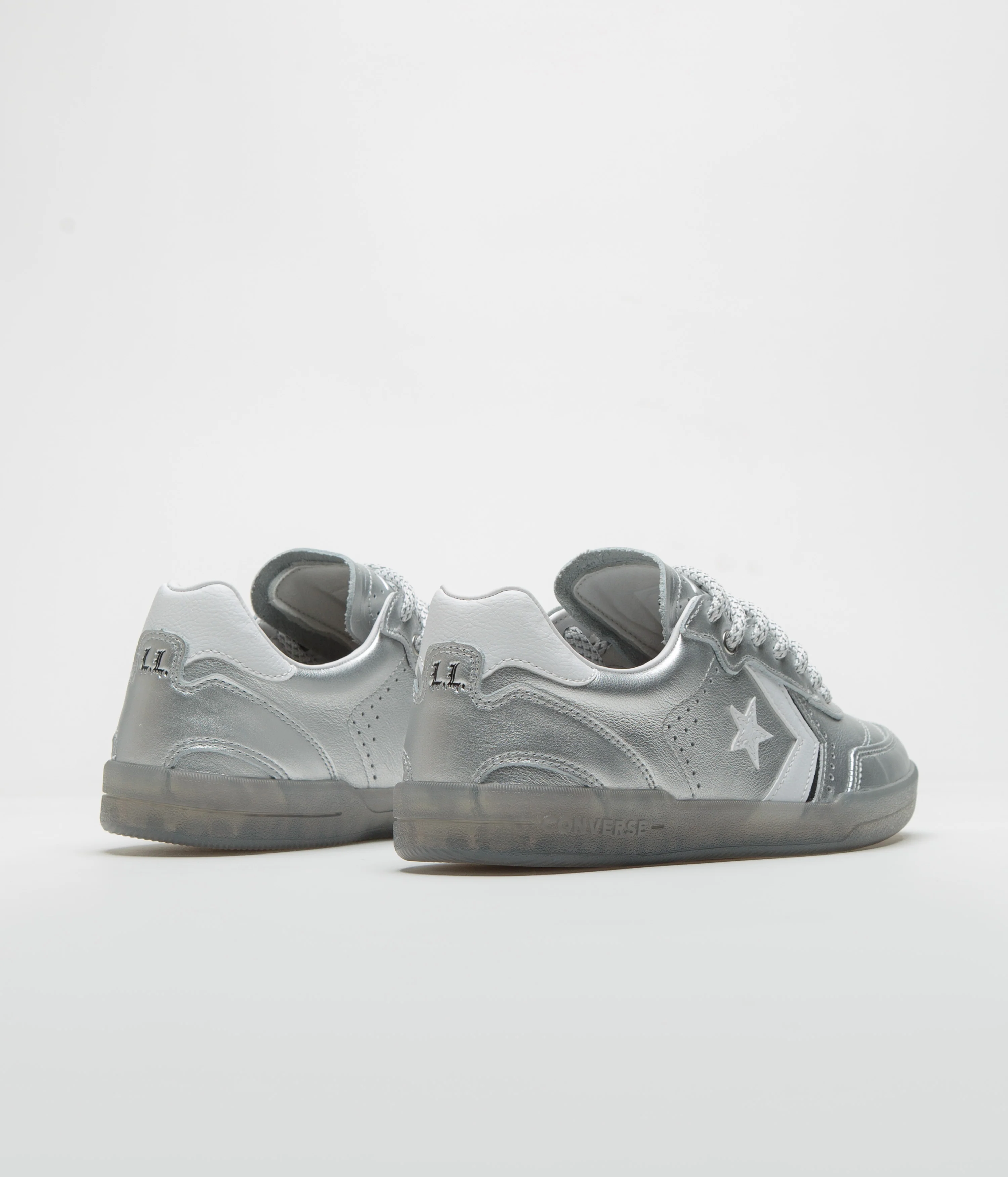 Converse Cons Louie Lopez Pro 2 Shoes - Silver / White / Black - Image 3